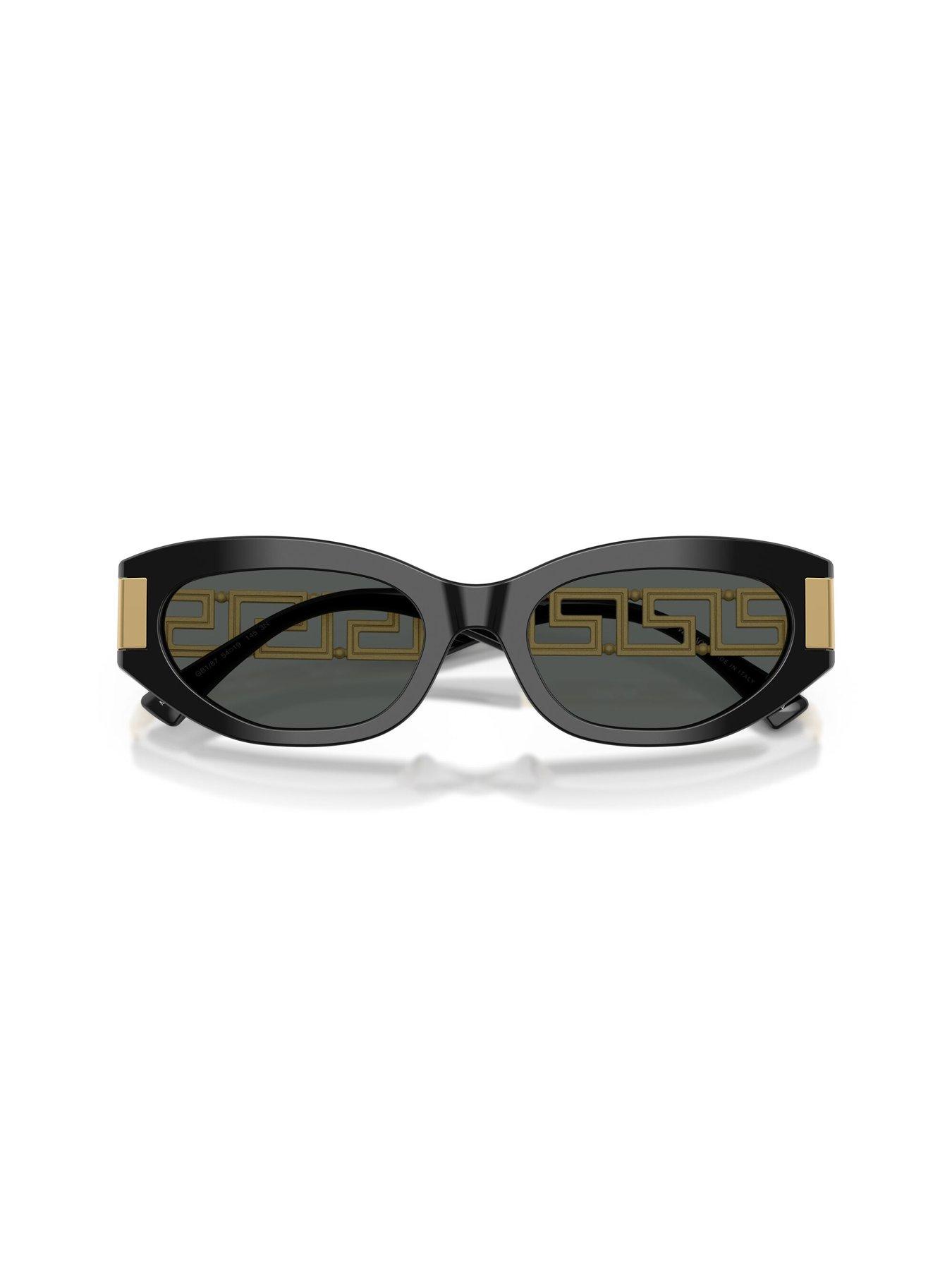 Image 5 of 5 of VERSACE 0Ve4501 Cat Eye Sunglasses - Black