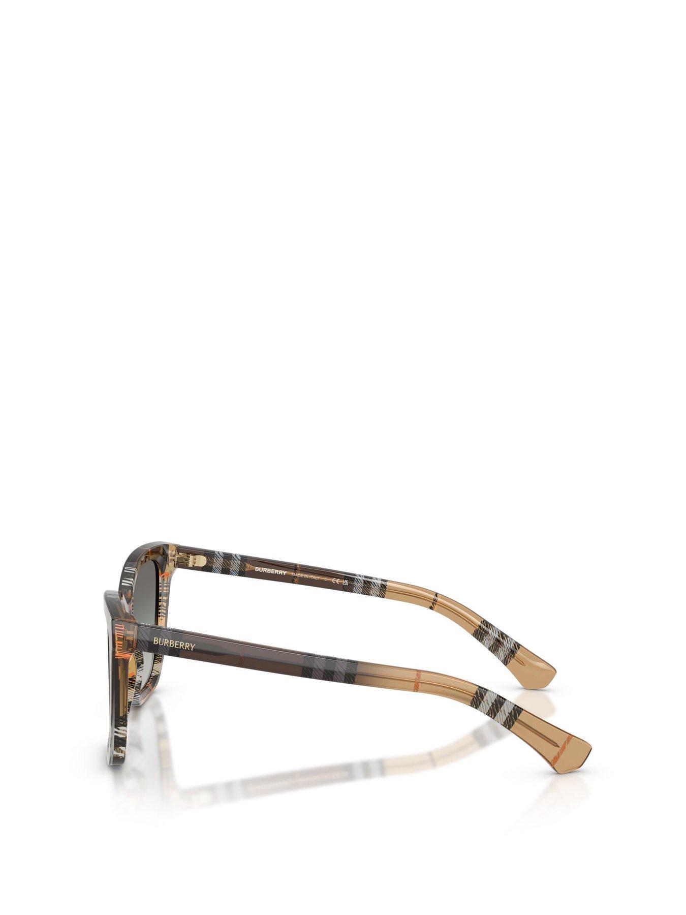 Image 3 of 5 of Burberry 0Be4470 Square Sunglasses - Beige