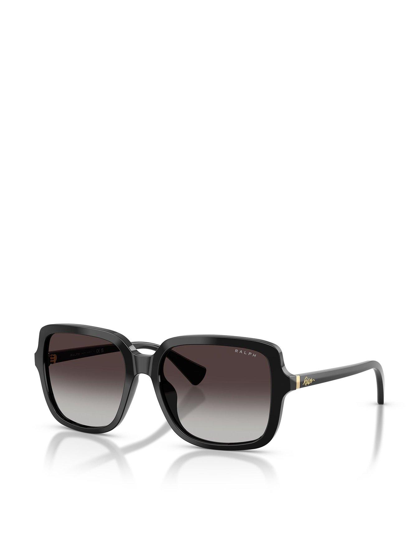  image of ralph-0ra5333u-square-sunglasses-black