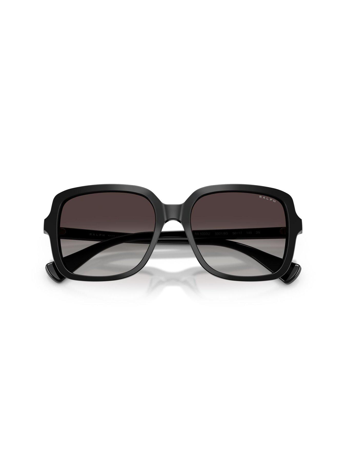  image of ralph-0ra5333u-square-sunglasses-black