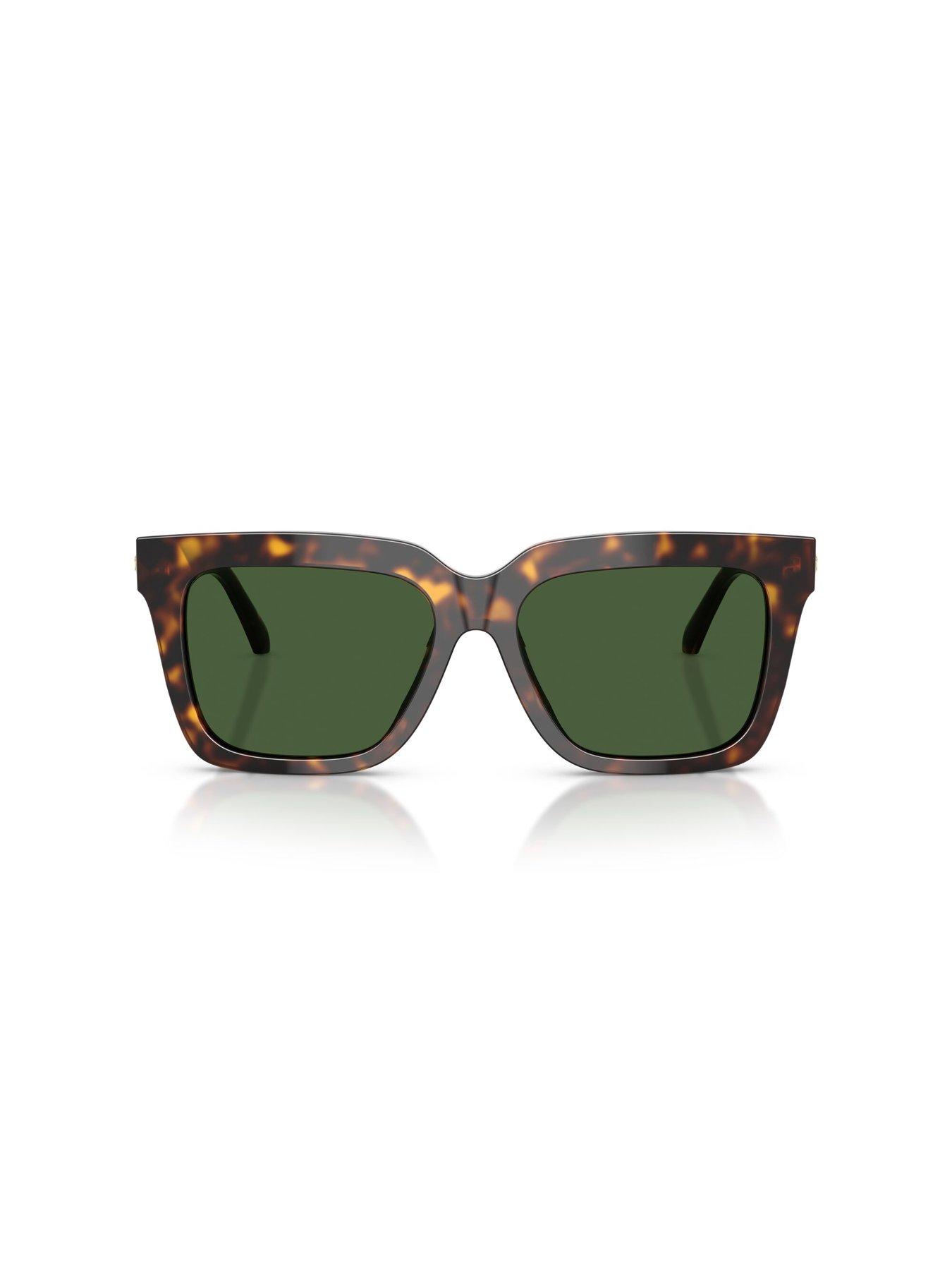 image of versace-0ve4498-square-sunglasses-brown