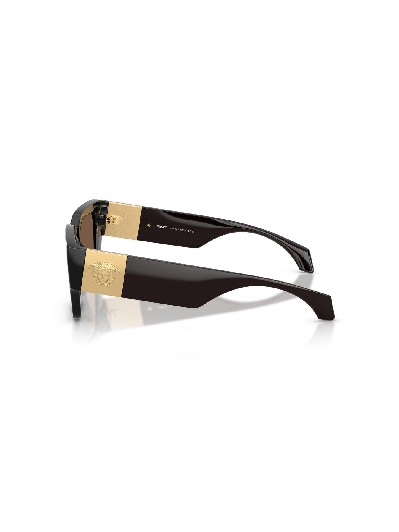 Image 2 of 5 of VERSACE 0Ve4497U Square Sunglasses - Black