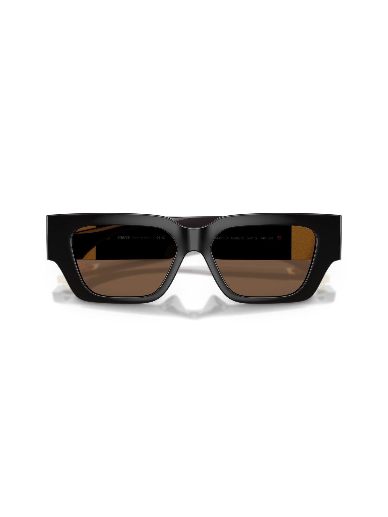 Image 5 of 5 of VERSACE 0Ve4497U Square Sunglasses - Black