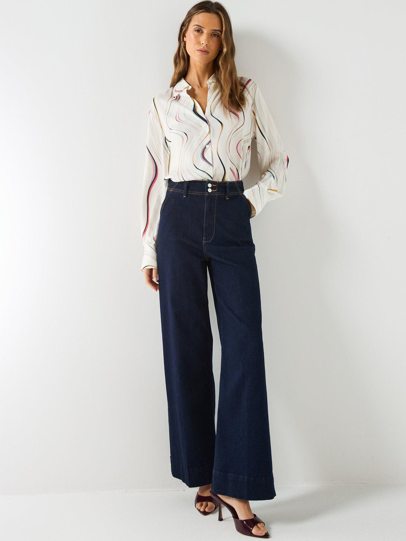 Image 3 of 6 of PS PAUL SMITH Womens Swirl Shirt - White