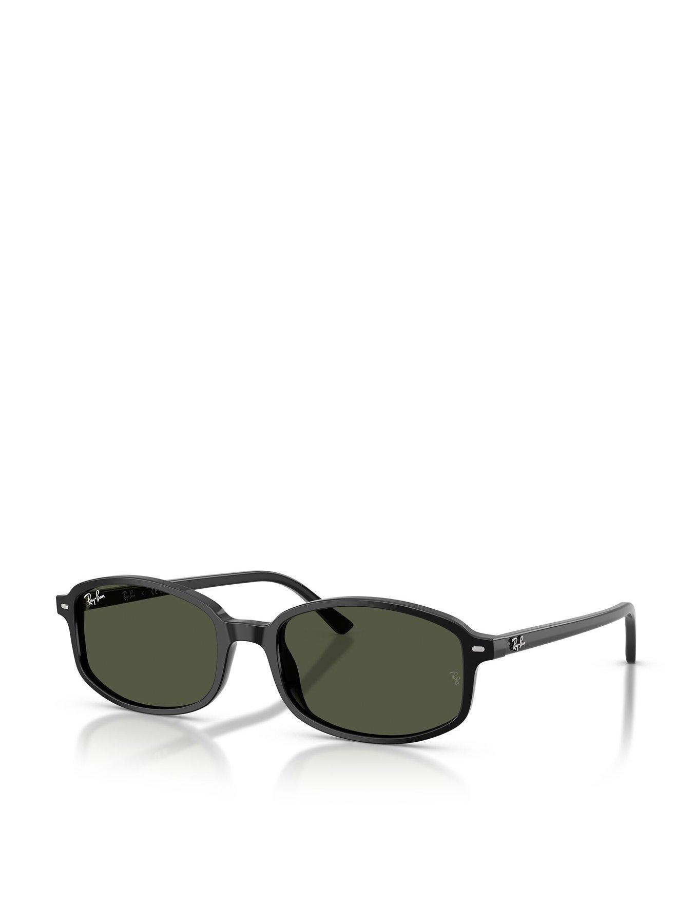  image of ray-ban-irregular-sunglasses--black