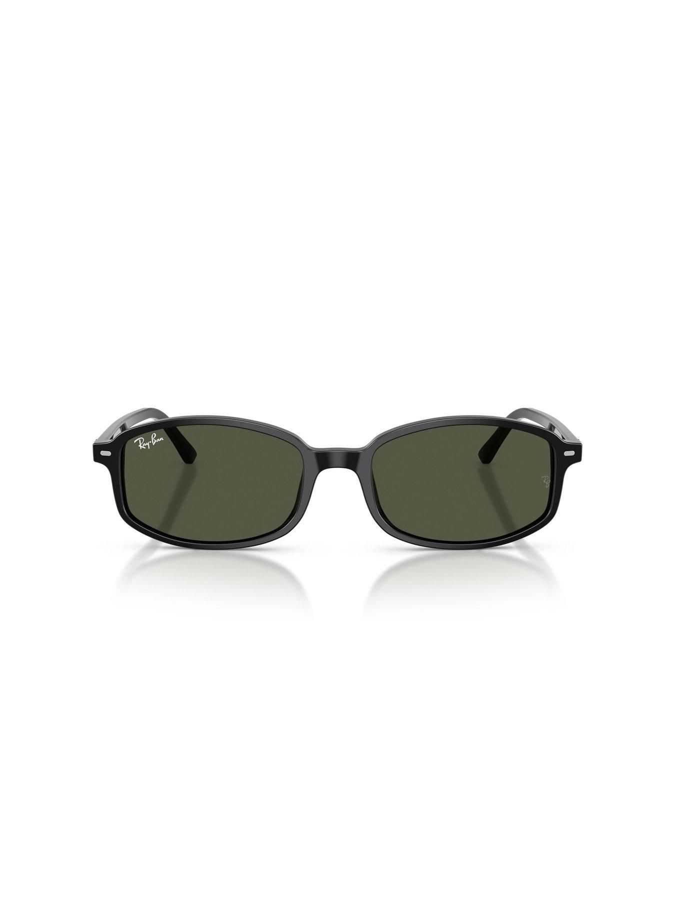  image of ray-ban-irregular-sunglasses--black
