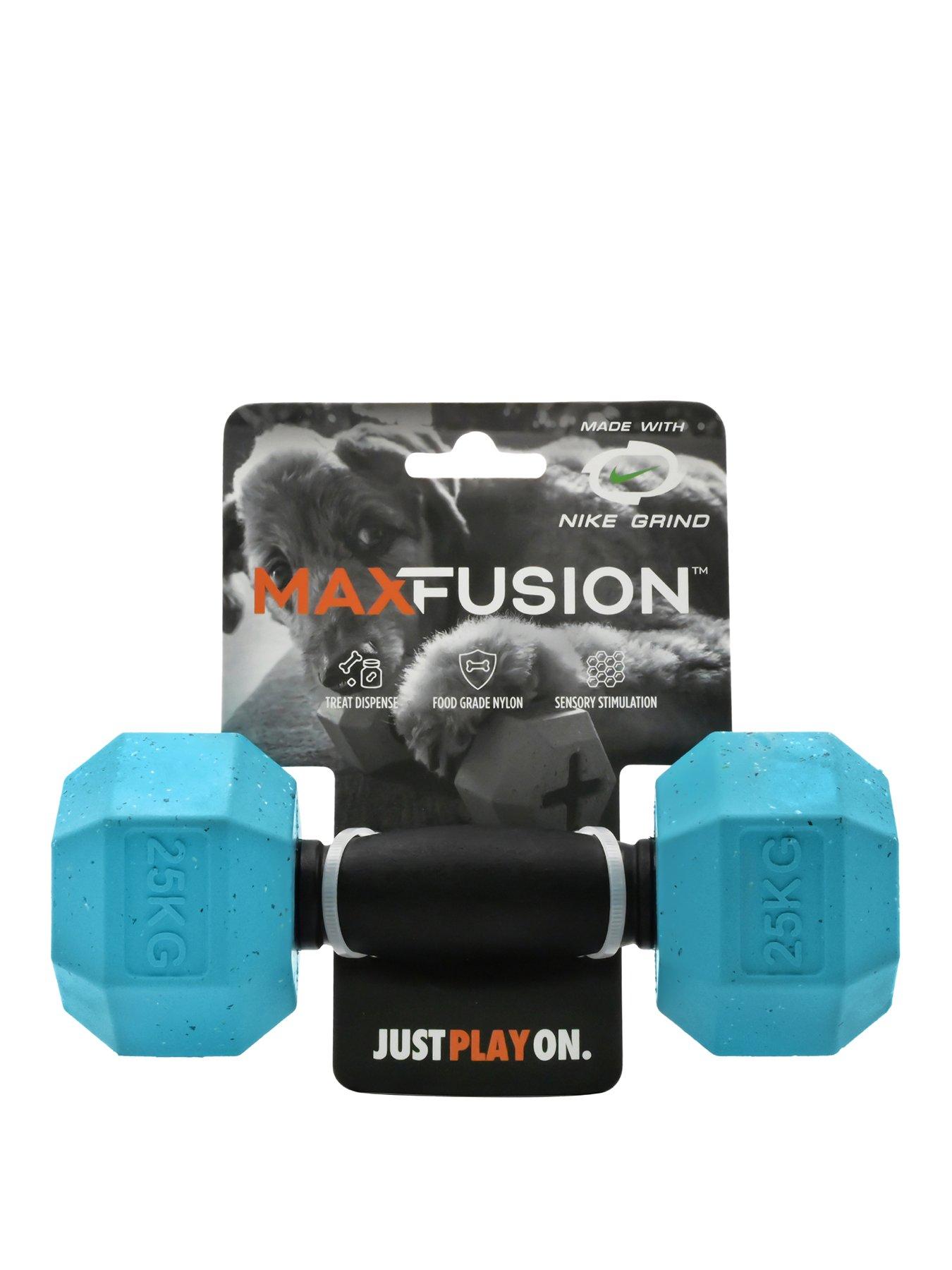  image of nike-max-fusion-max-fusion-dumbbell-dog-toy-for-large-dogs