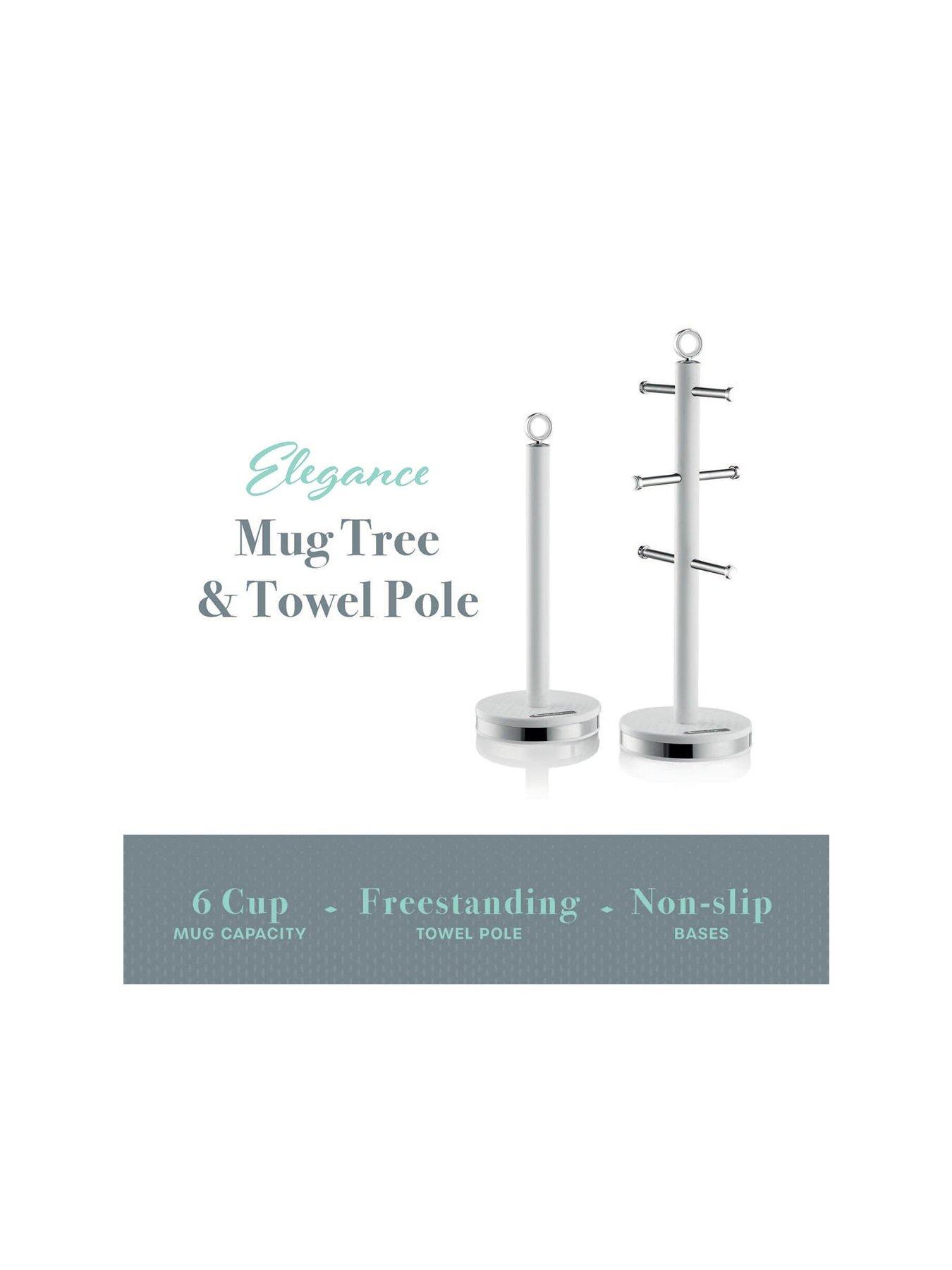 Image 2 of 6 of Swan Towel Pole And Mug Tree Set