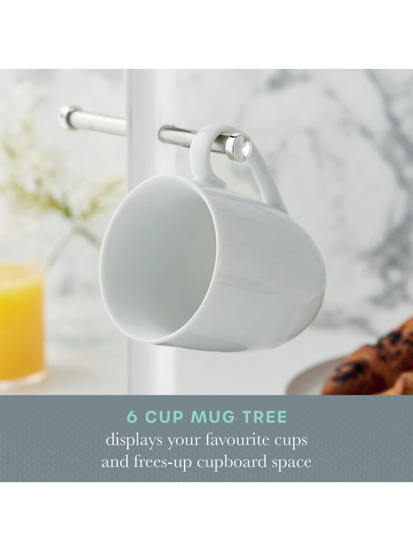 Image 3 of 6 of Swan Towel Pole And Mug Tree Set