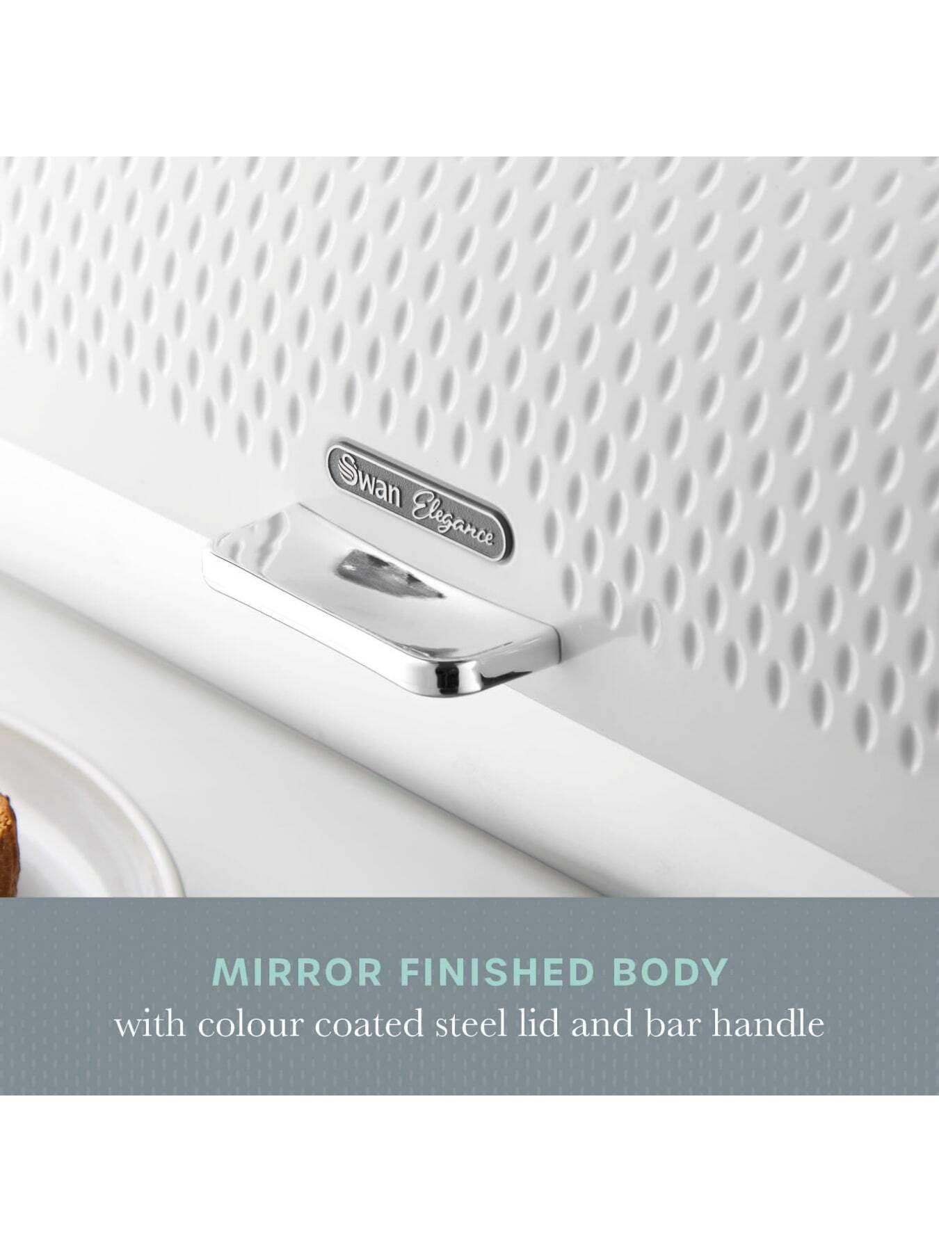 Image 3 of 6 of Swan Elegance Bread Bin