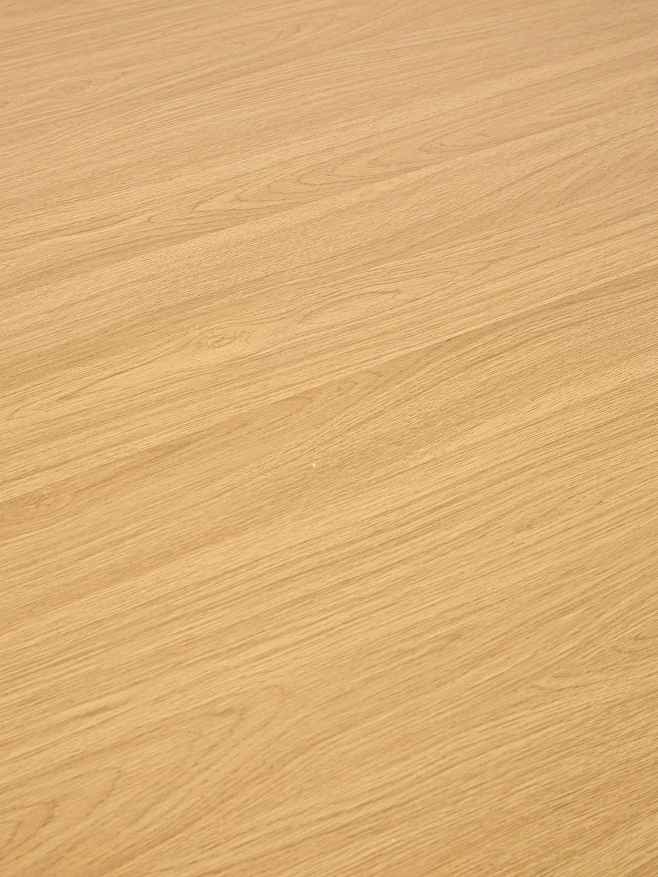 Image 7 of 7 of The Very Collection Carina Oak 120cm Round Dining Table &amp; 4 Nell Navy Chairs - FSC&reg; Certified
