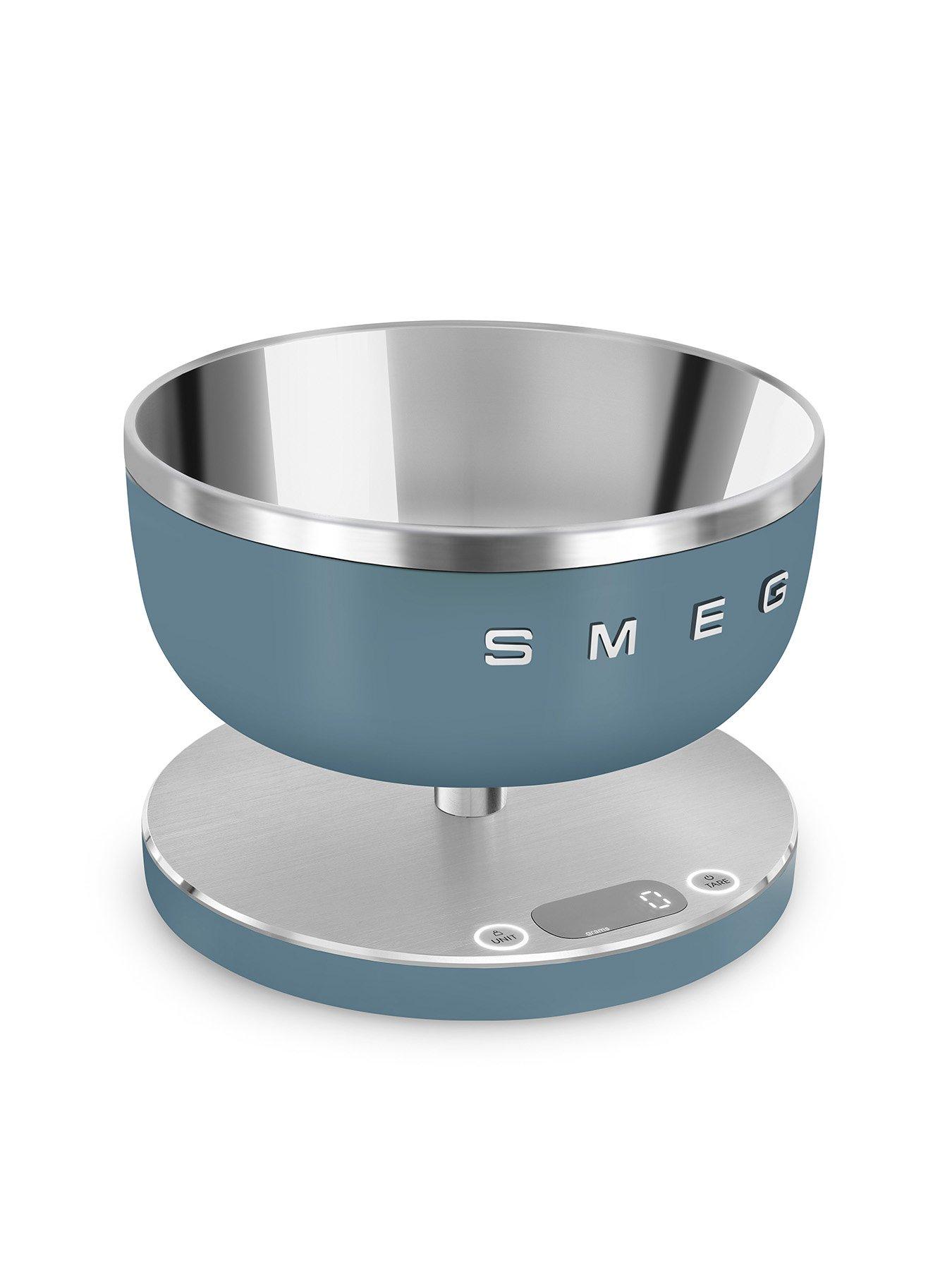 Image 3 of 6 of Smeg Digital Kitchen Scales with Removeable Bowl, Storm Blue