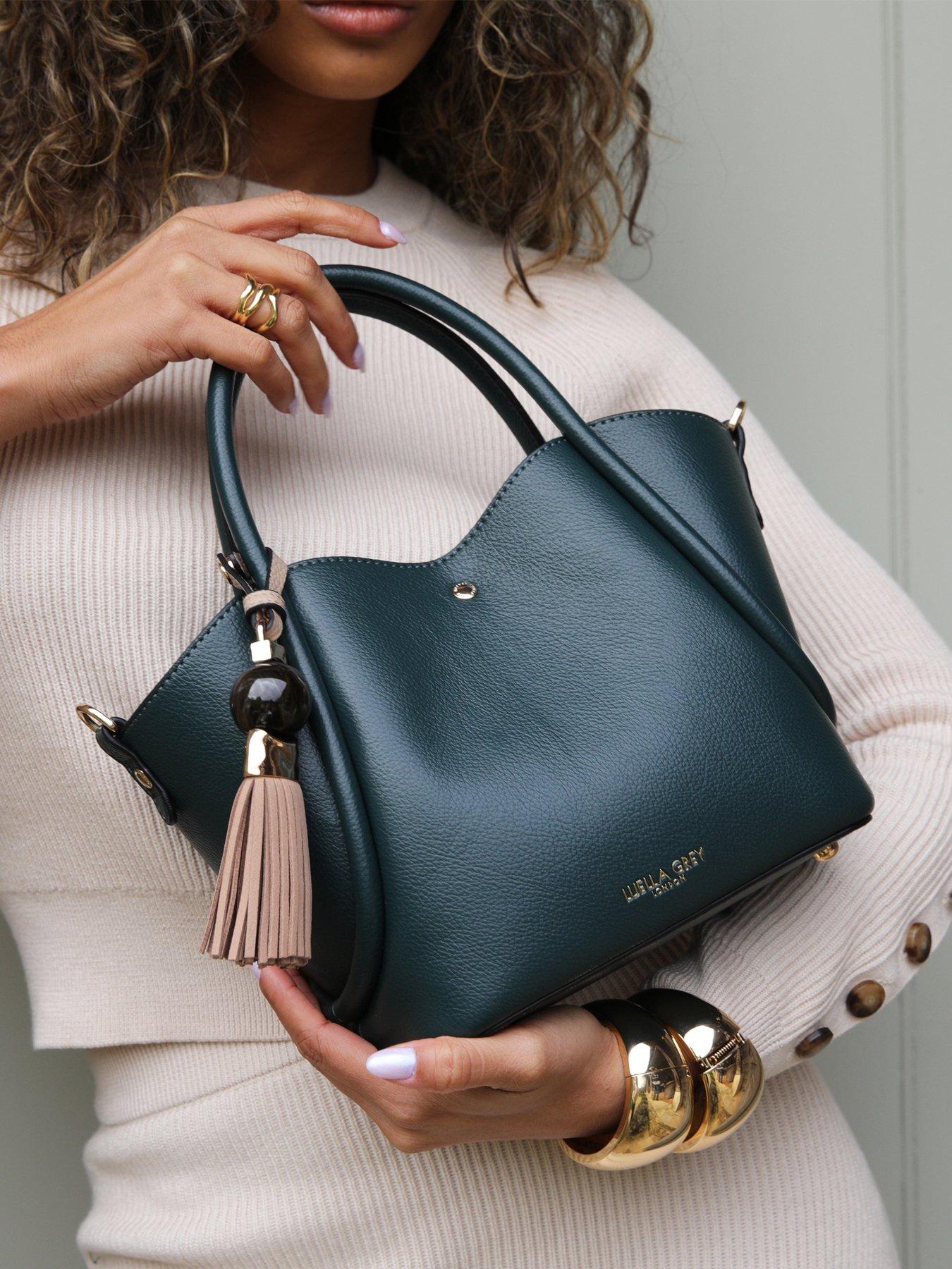 Luella Grey Flo Peacock/Mushroom Crossbody