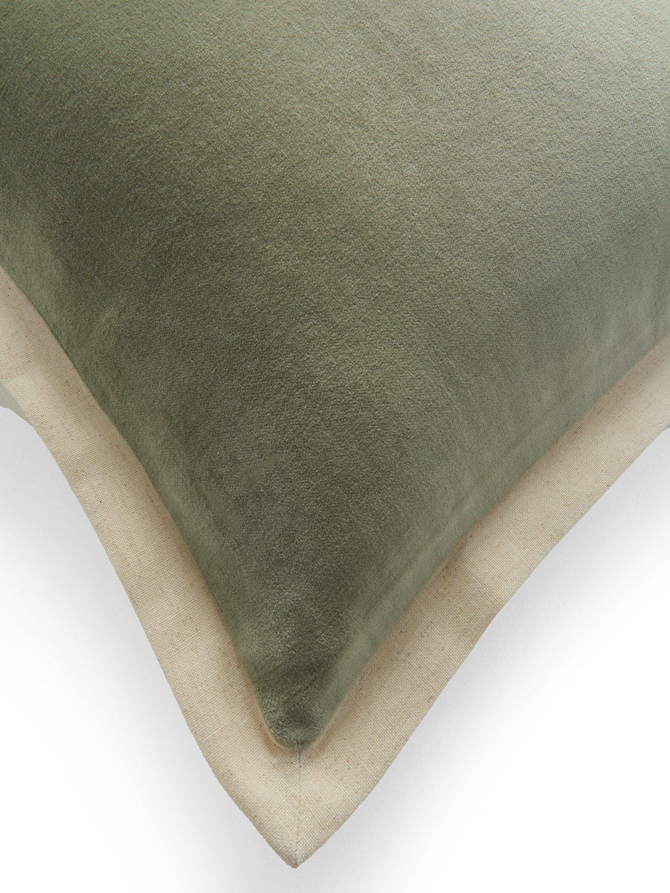 Image 3 of 5 of Michelle Keegan Home Velvet Frame Cushion Cover