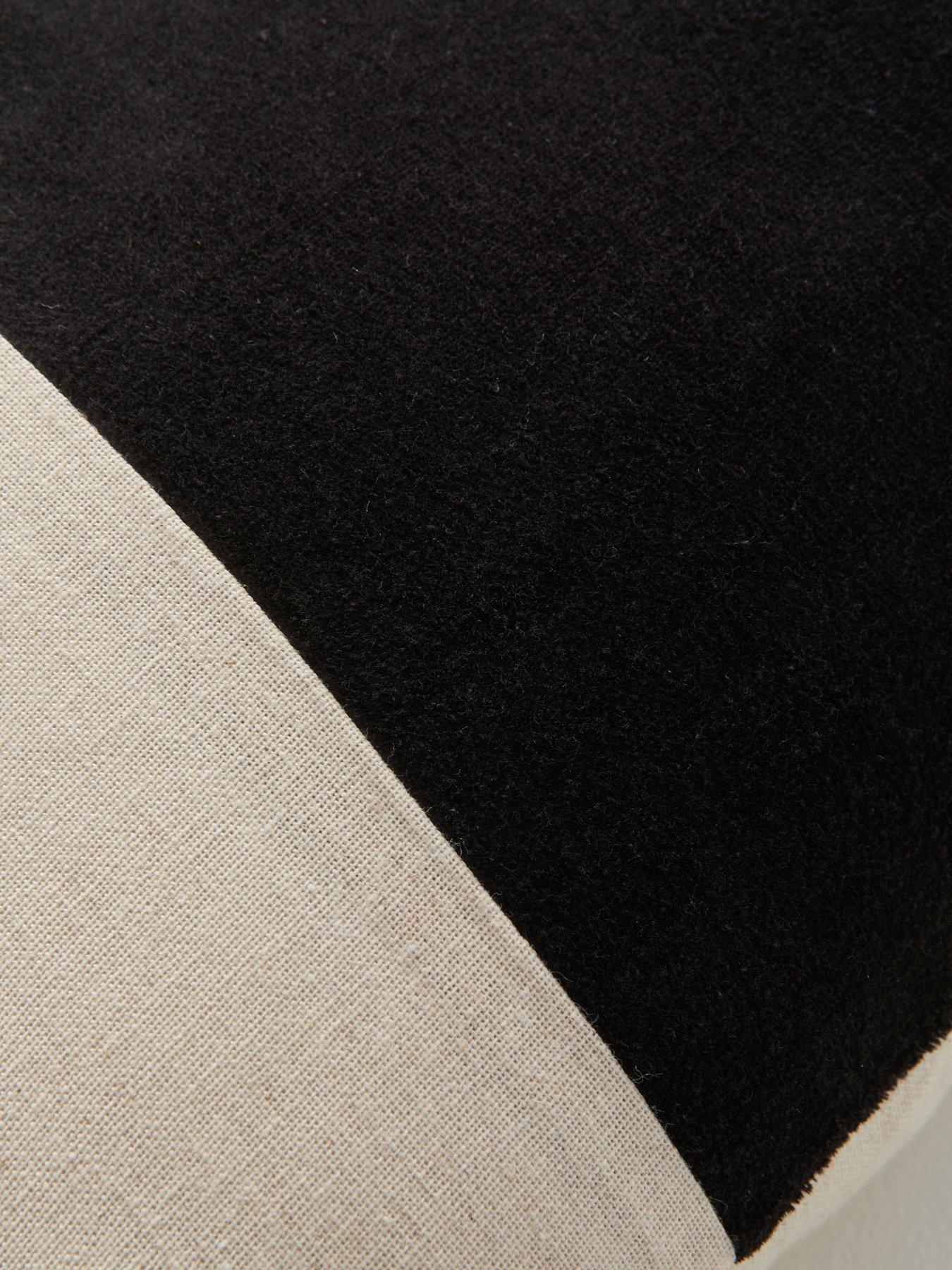 Image 3 of 5 of Michelle Keegan Home Velvet Panel Bolster Cushion Cover