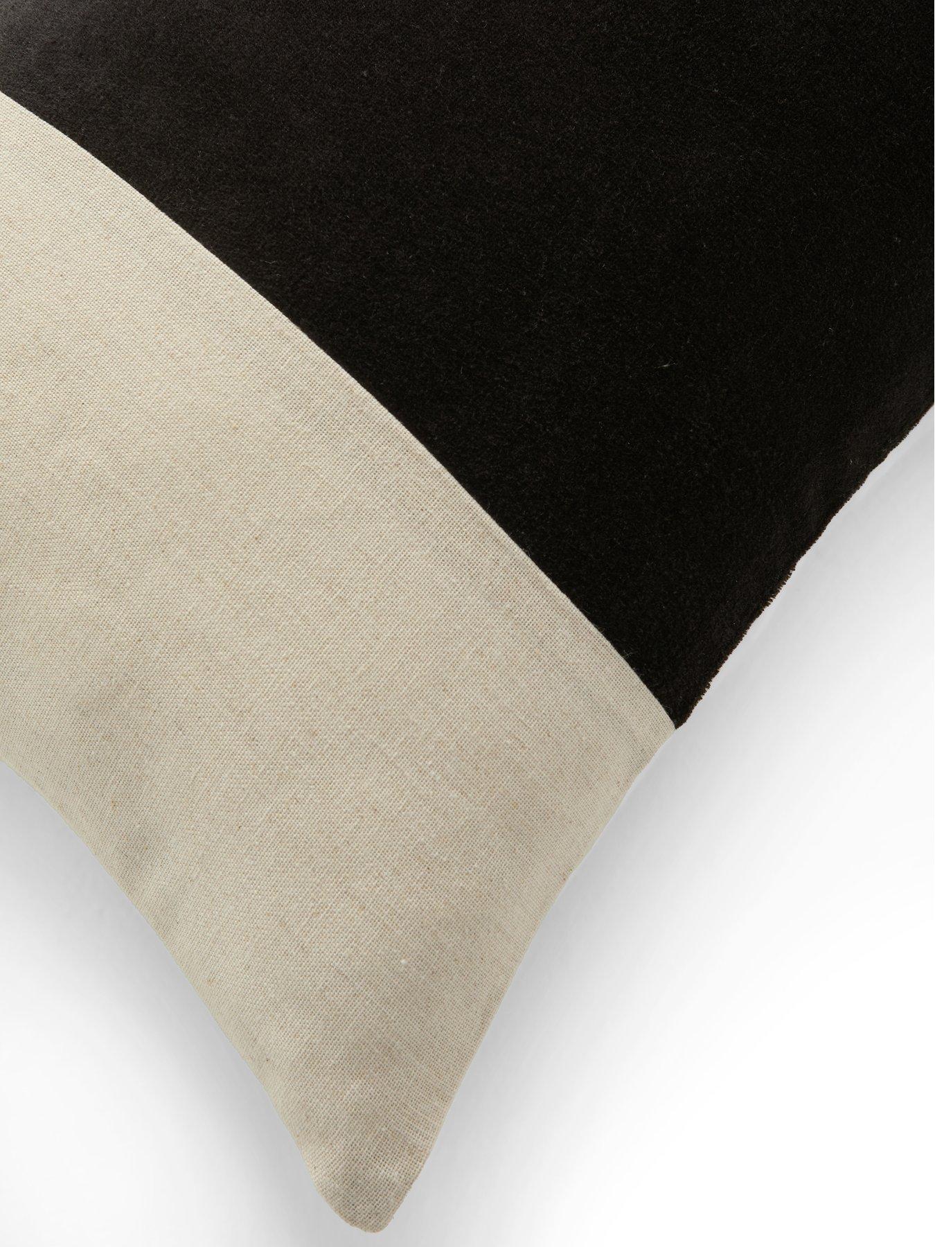 Image 4 of 5 of Michelle Keegan Home Velvet Panel Bolster Cushion Cover