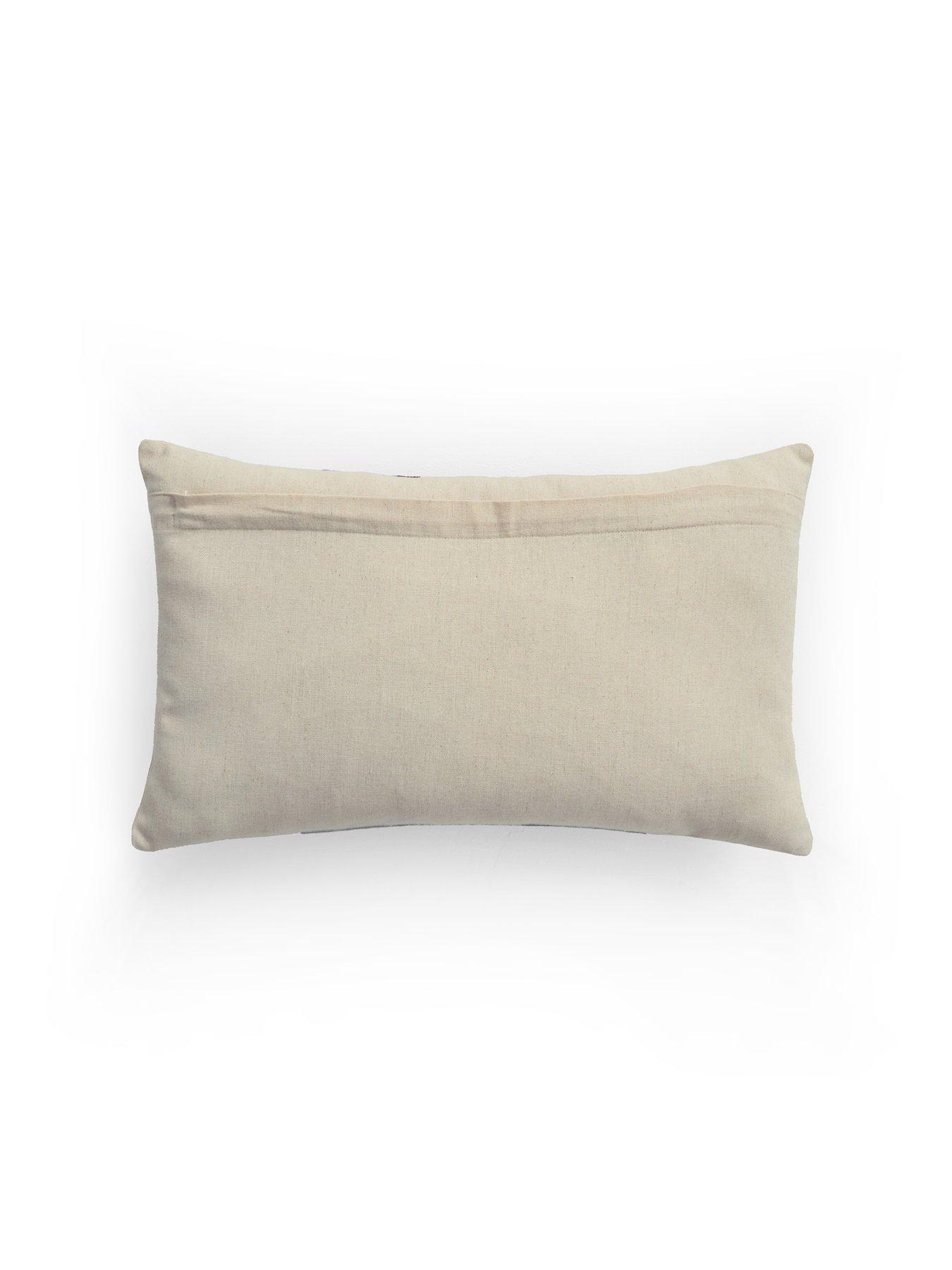 Image 5 of 5 of Michelle Keegan Home Velvet Panel Bolster Cushion Cover