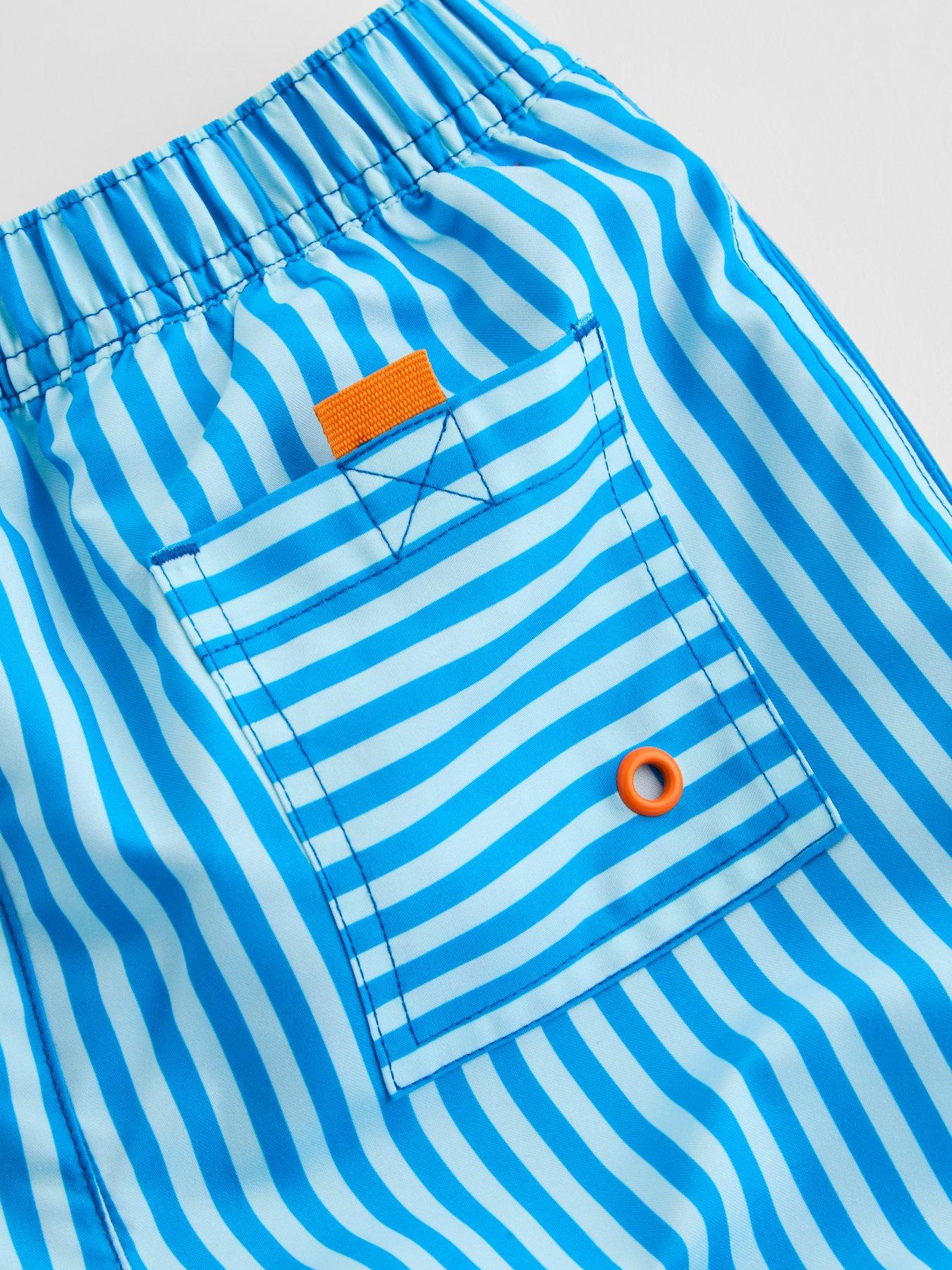 Image 4 of 5 of The Very Collection Kids Palm Tree T-Shirt and Striped Sorts Bright Sunsafe Set - Multi