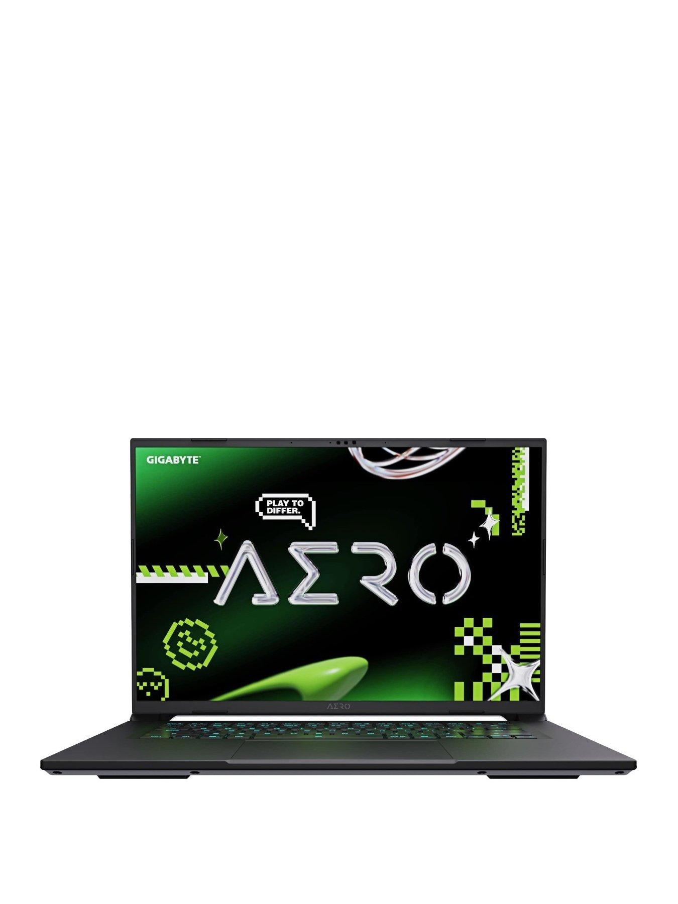 GIGABYTE Aero X16 1VH Copilot+ PC Gaming - 16in 165Hz QHD+, GeForce RTX 5060, AMD Ryzen AI 7 350, 16GB RAM, 1TB SSD Laptop - White