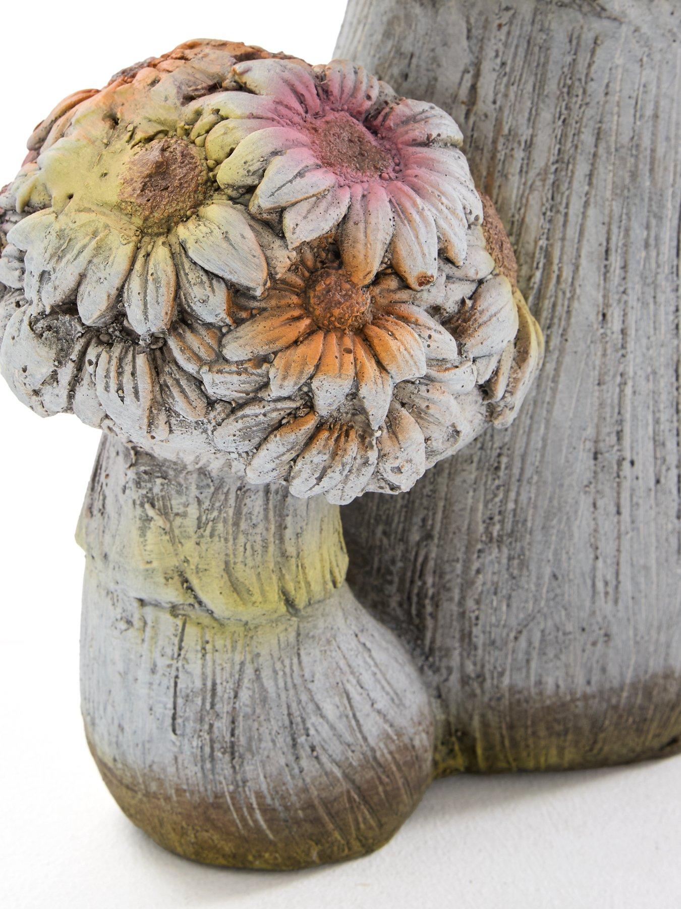Image 4 of 7 of Heaven Sends Floral Toadstool Decoration