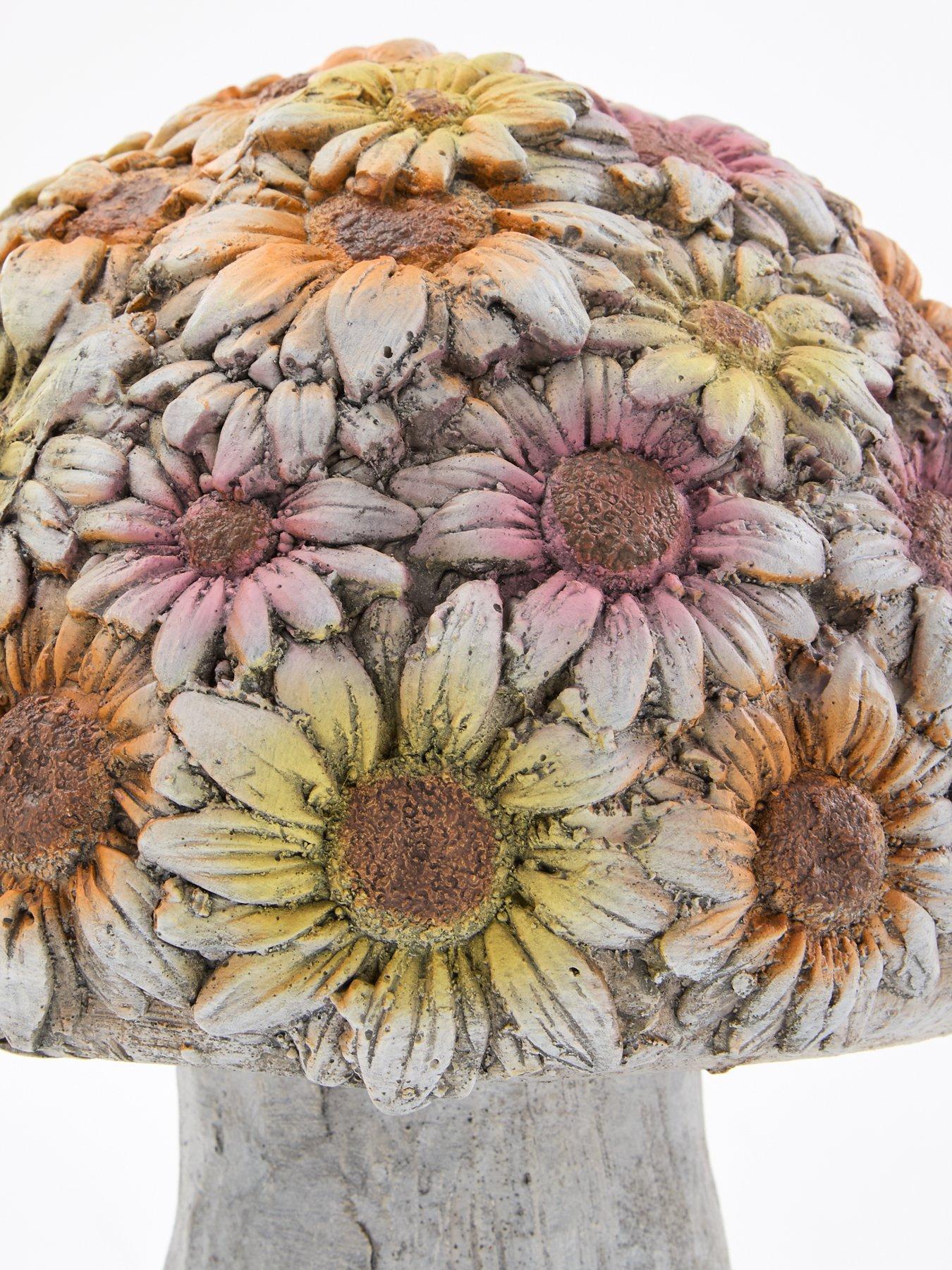Image 5 of 7 of Heaven Sends Floral Toadstool Decoration