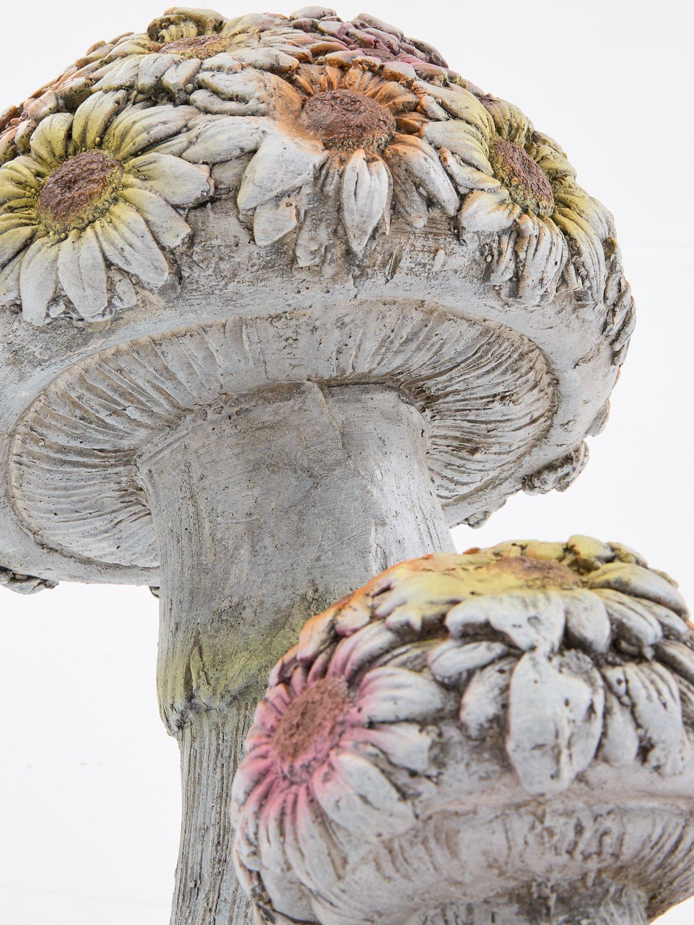 Image 6 of 7 of Heaven Sends Floral Toadstool Decoration