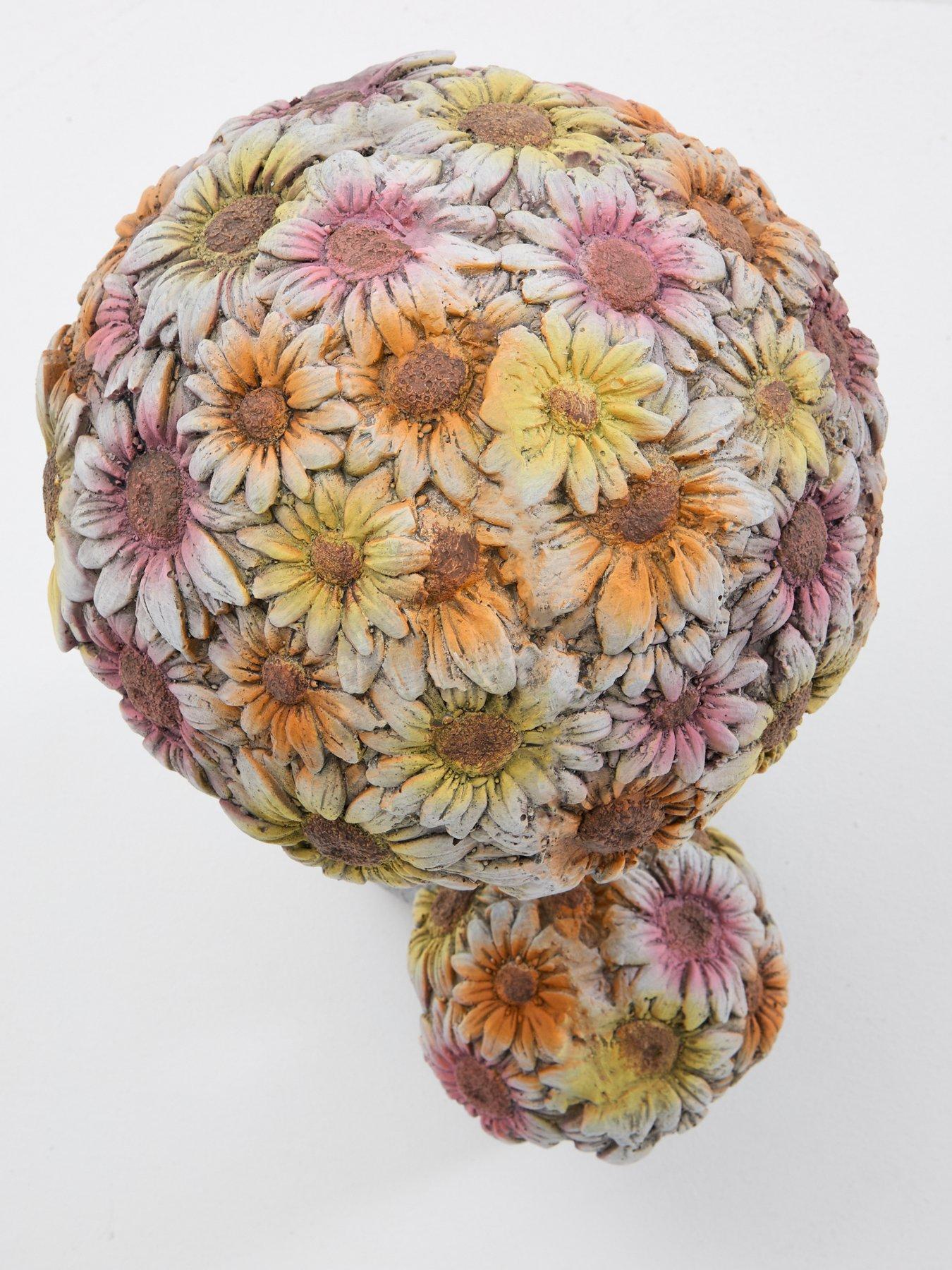 Image 7 of 7 of Heaven Sends Floral Toadstool Decoration