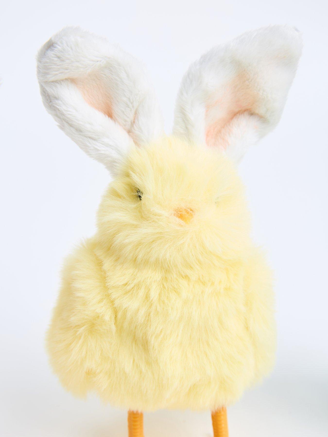 Image 5 of 6 of Heaven Sends Pink Yellow Blue Fluffy Chicks With Ears