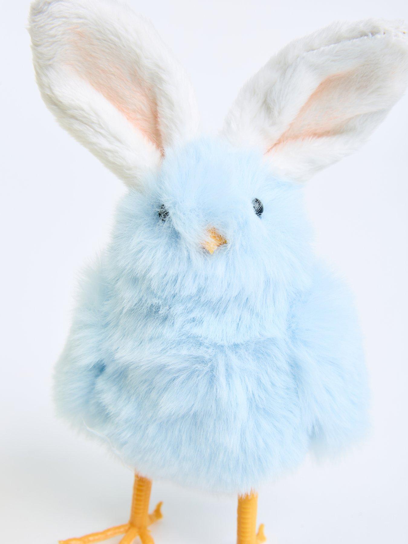 Image 6 of 6 of Heaven Sends Pink Yellow Blue Fluffy Chicks With Ears