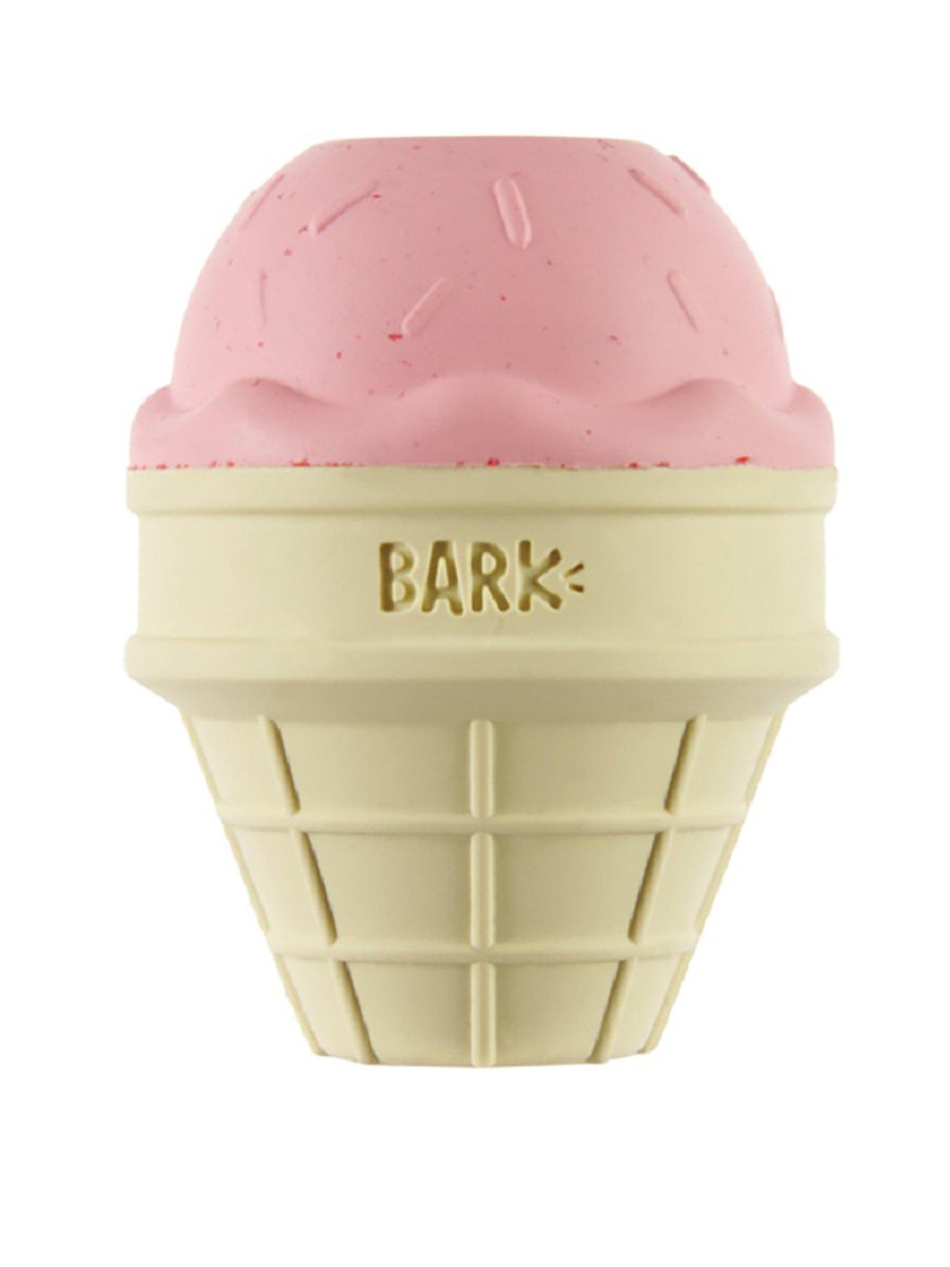 stillFront image of bark-squeak-cone-dog-toy
