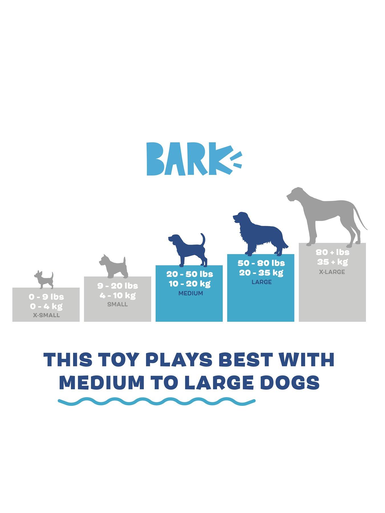  image of bark-squeak-cone-dog-toy