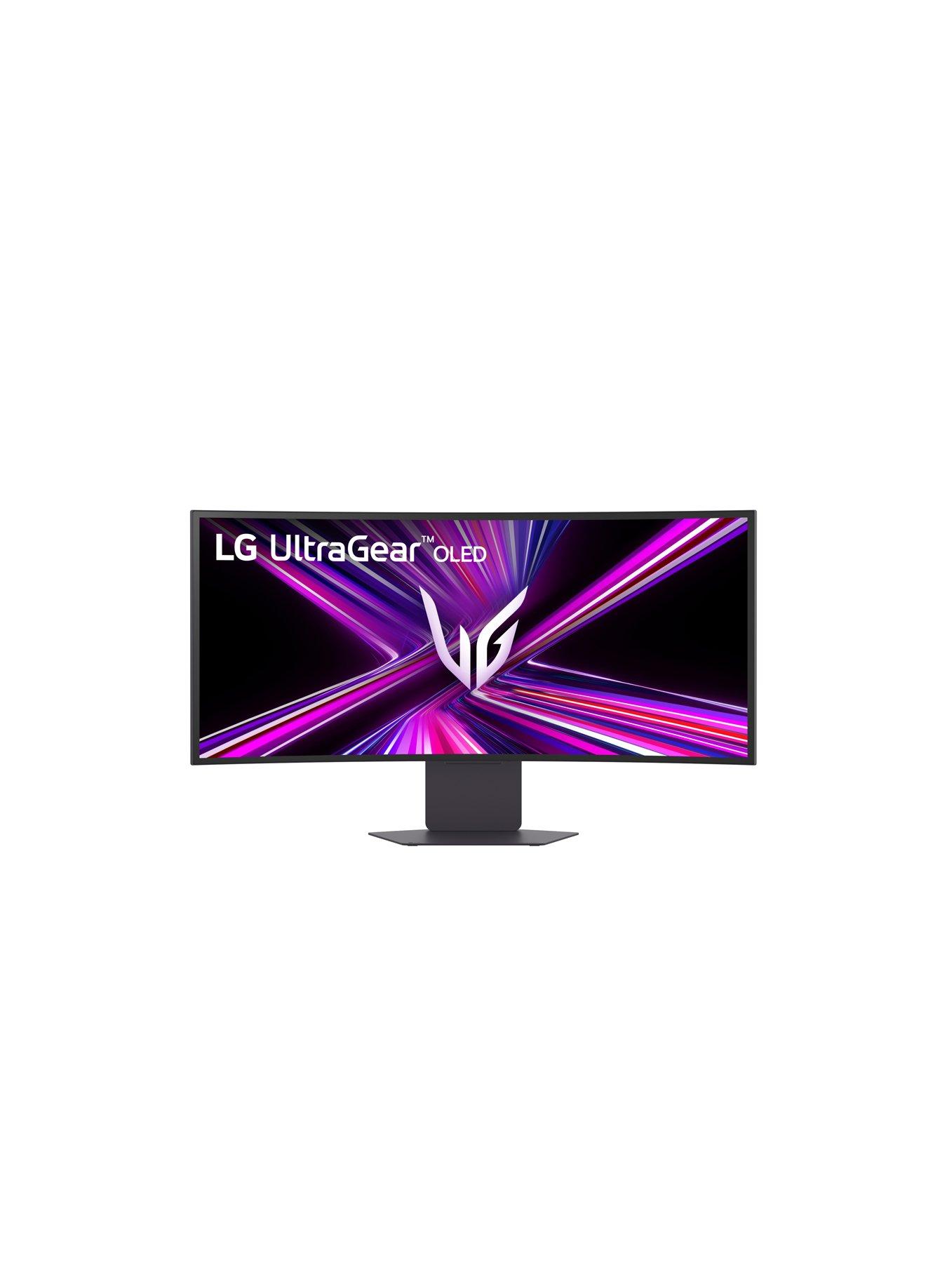 Image 4 of 7 of LG 34in OLED QHD 240Hz Gaming Monitor with USB-C, Speakers & Height Adjustable Stand