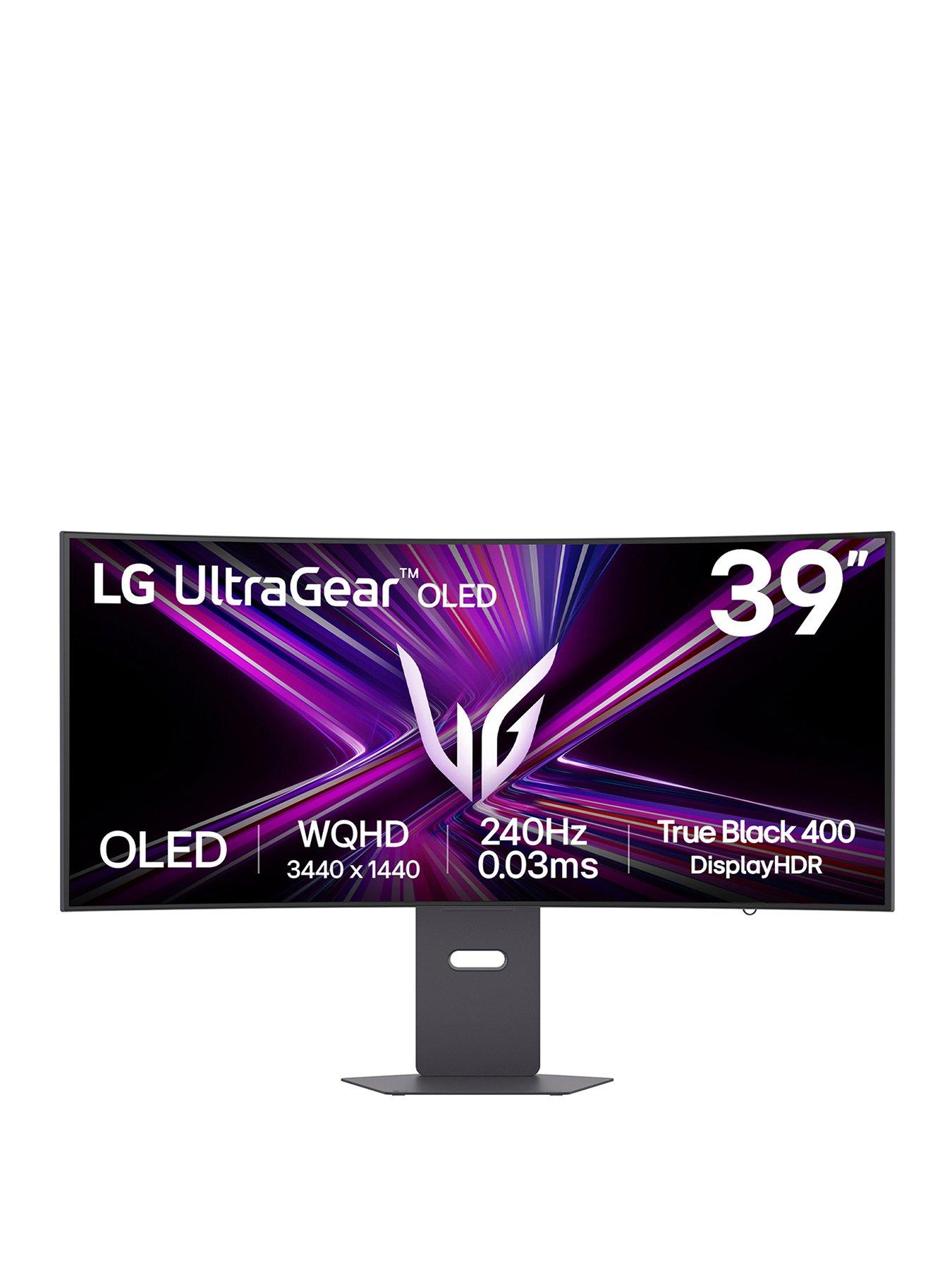  image of lg-39in-oled-qhd-240hz-gaming-monitor-with-usb-c-speakers-height-adjustable-stand