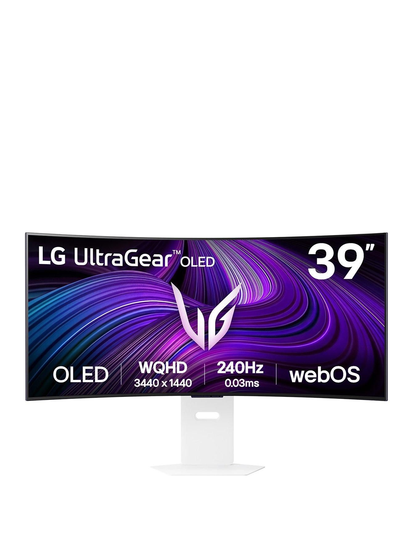 LG 39in UltraGear OLED WQHD 240Hz 0.03ms G-Sync Compatible 800R Curved Gaming Monitor with webOS