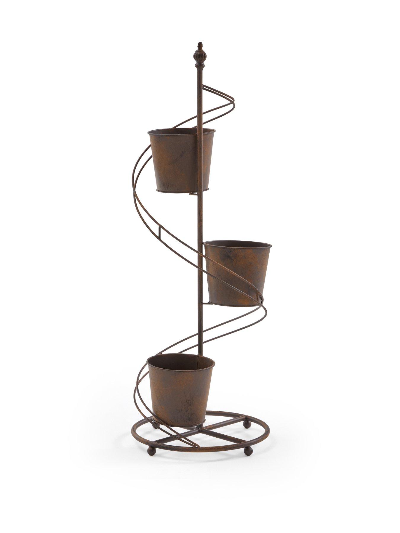 image of heaven-sends-rustic-3-tier-planter