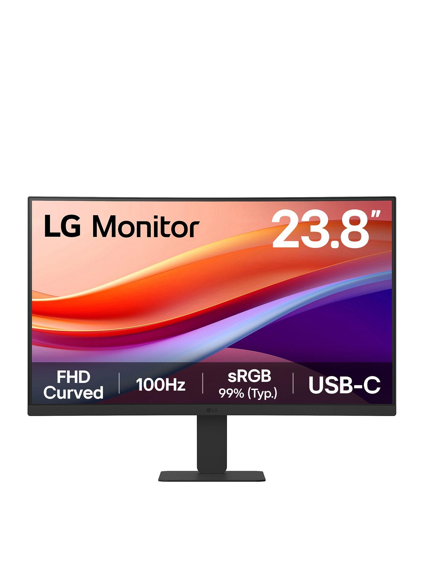 front image of lg-24in-va-full-hd-curved-100hz-monitor-with-usb-c-port