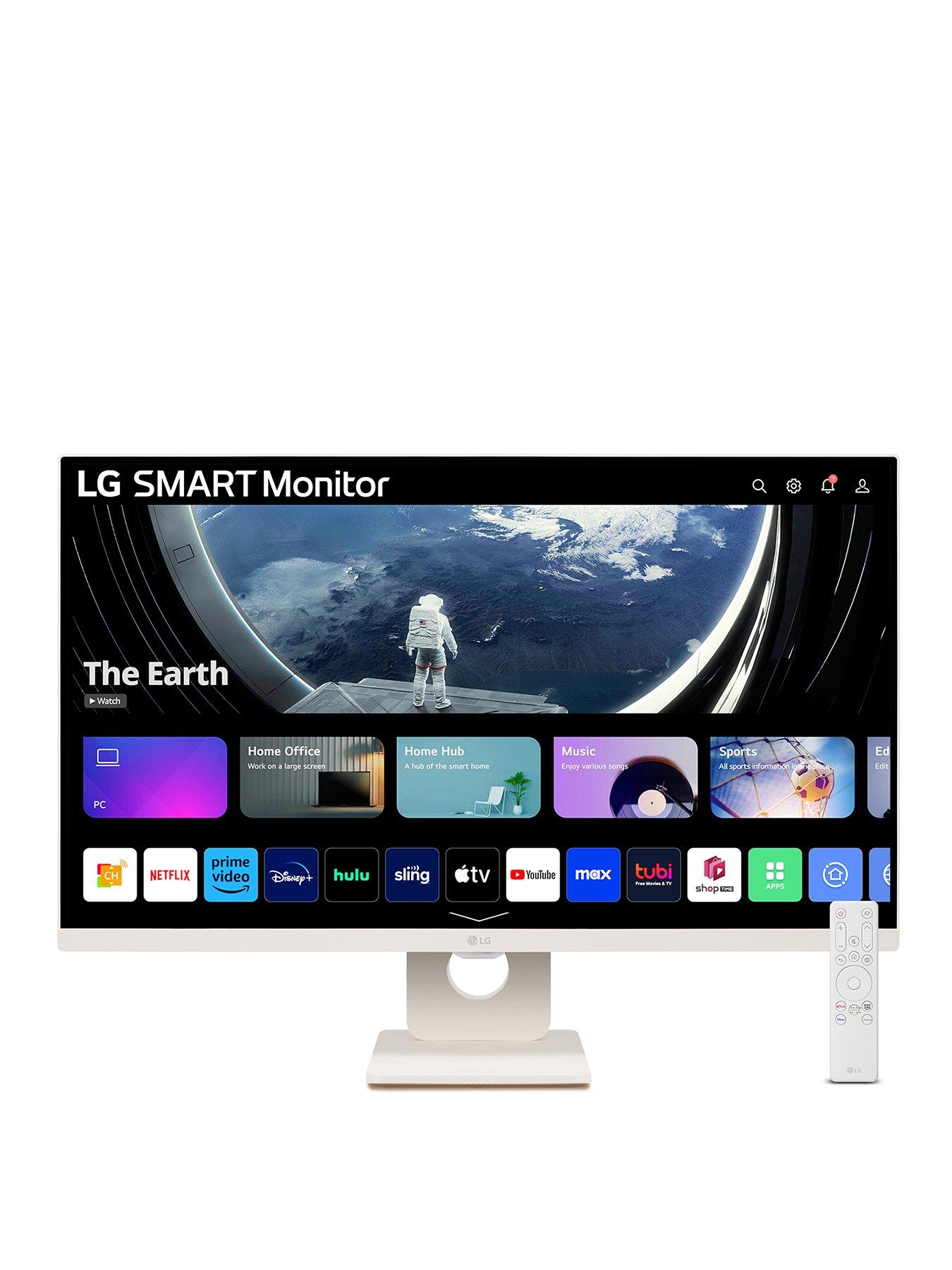 Image 1 of 7 of LG 27in Full HD IPS Smart Wireless Monitor with webOS