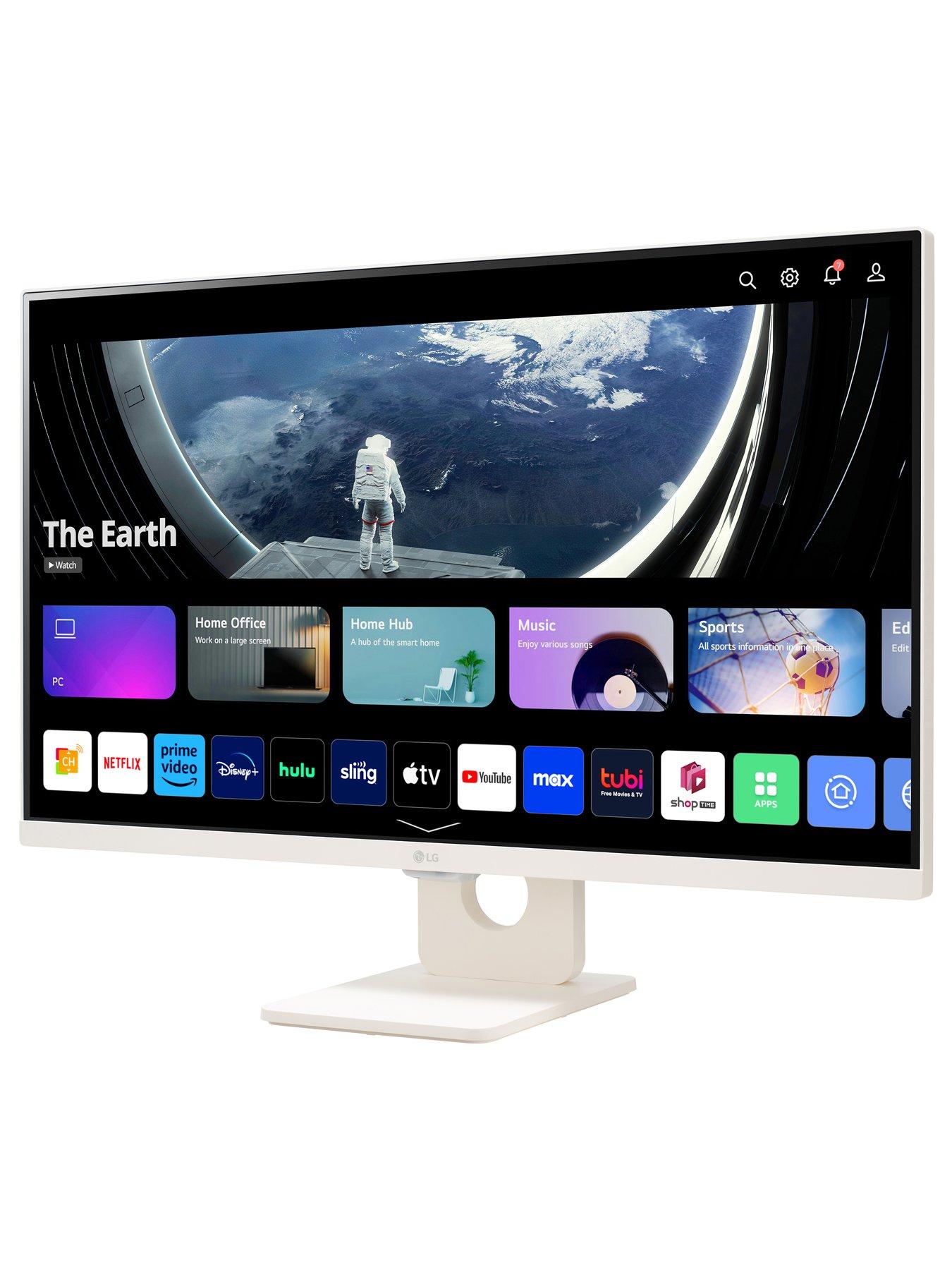 Image 2 of 7 of LG 27in Full HD IPS Smart Wireless Monitor with webOS