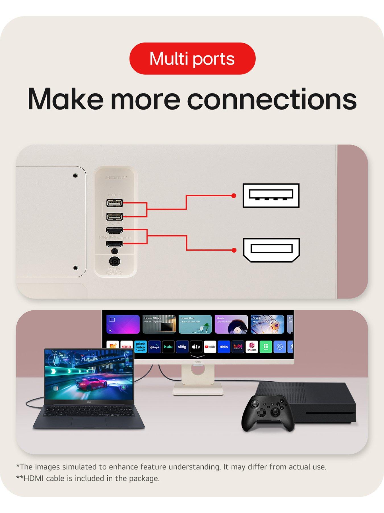 Image 6 of 7 of LG 27in Full HD IPS Smart Wireless Monitor with webOS