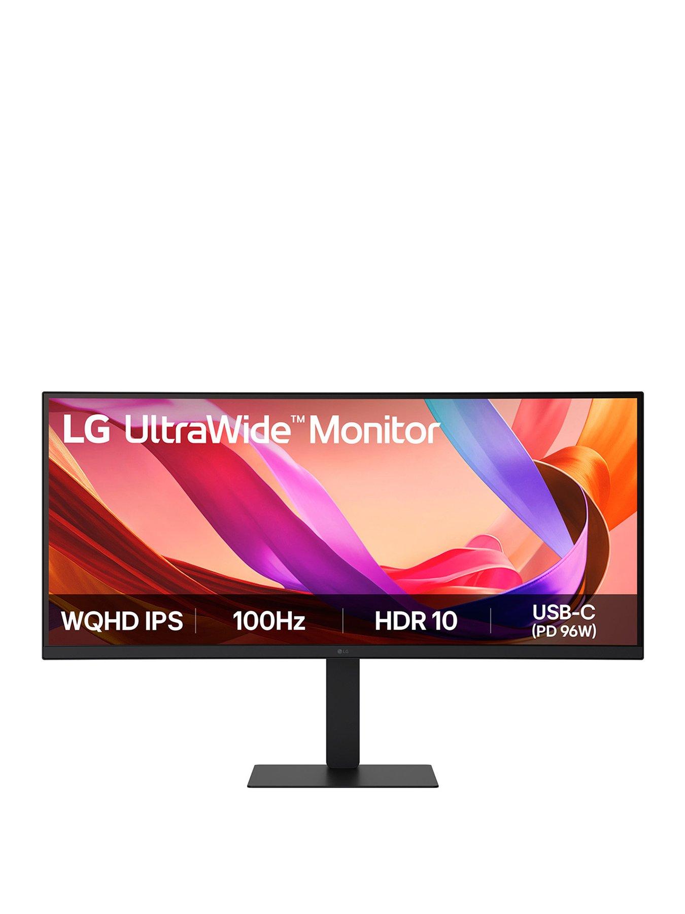 LG 34in IPS Ultrawide QHD Monitor with HDMI, DP, USB-C (PD 96w ...