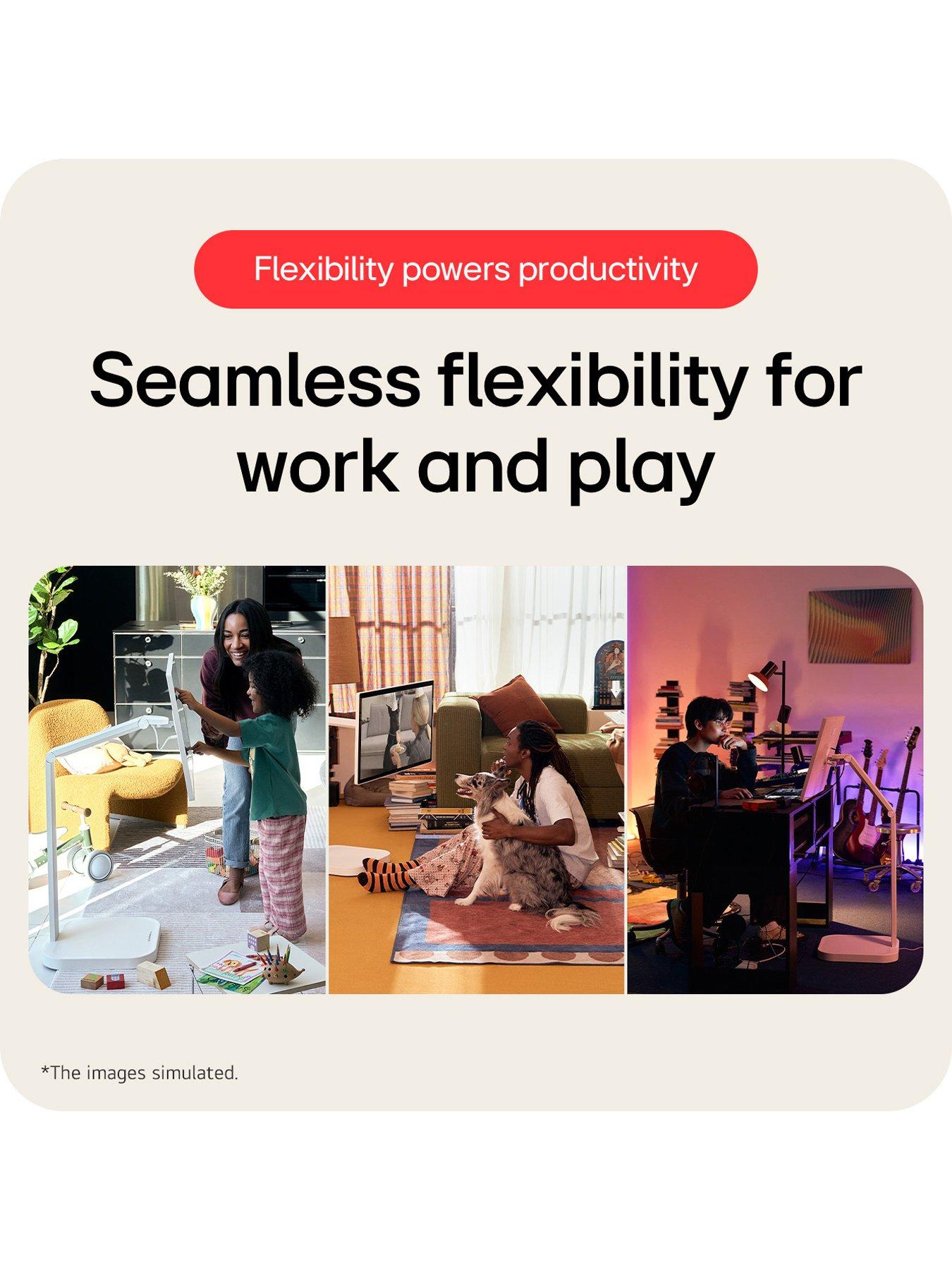  image of lg-32-lg-smart-monitor-swing-4k-ips-touch-display-adjustable-stand-with-wheels-webos-white