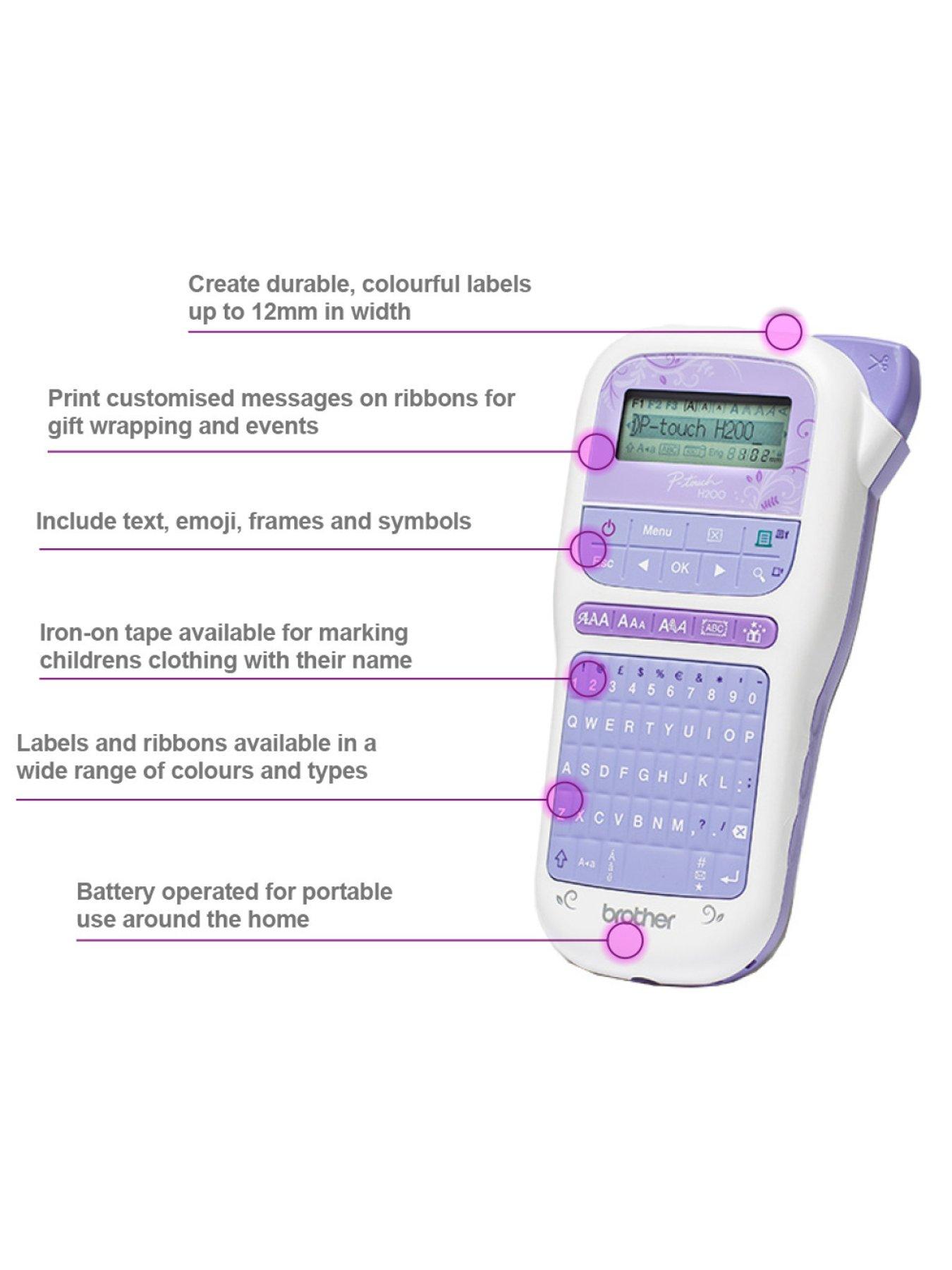  image of brother-pt-h200-p-touch-craft-label-printer
