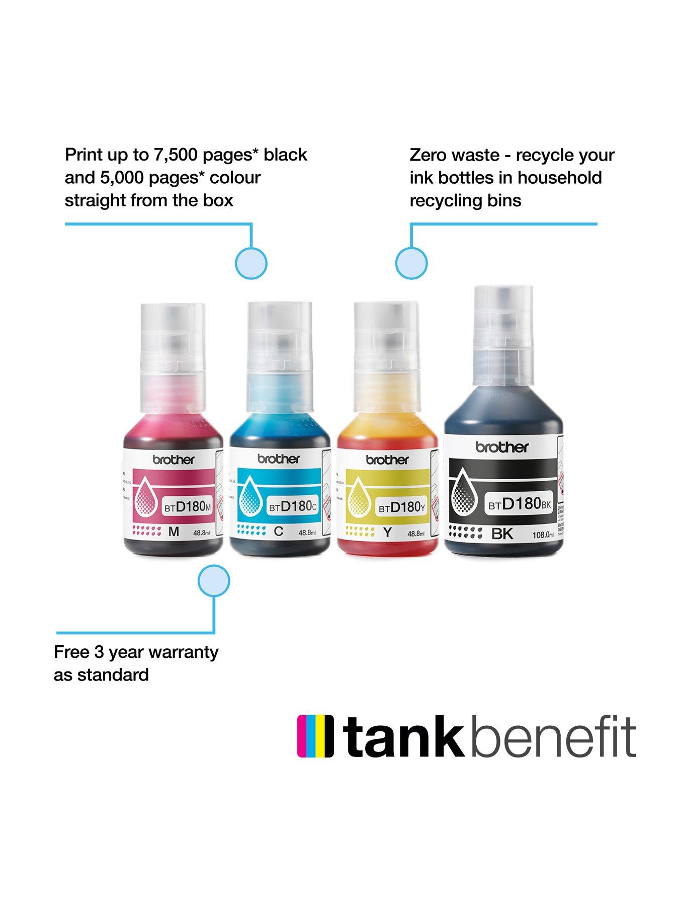 Image 3 of 8 of Brother DCP-T580DW 3-in-1 Wireless Tank Printer