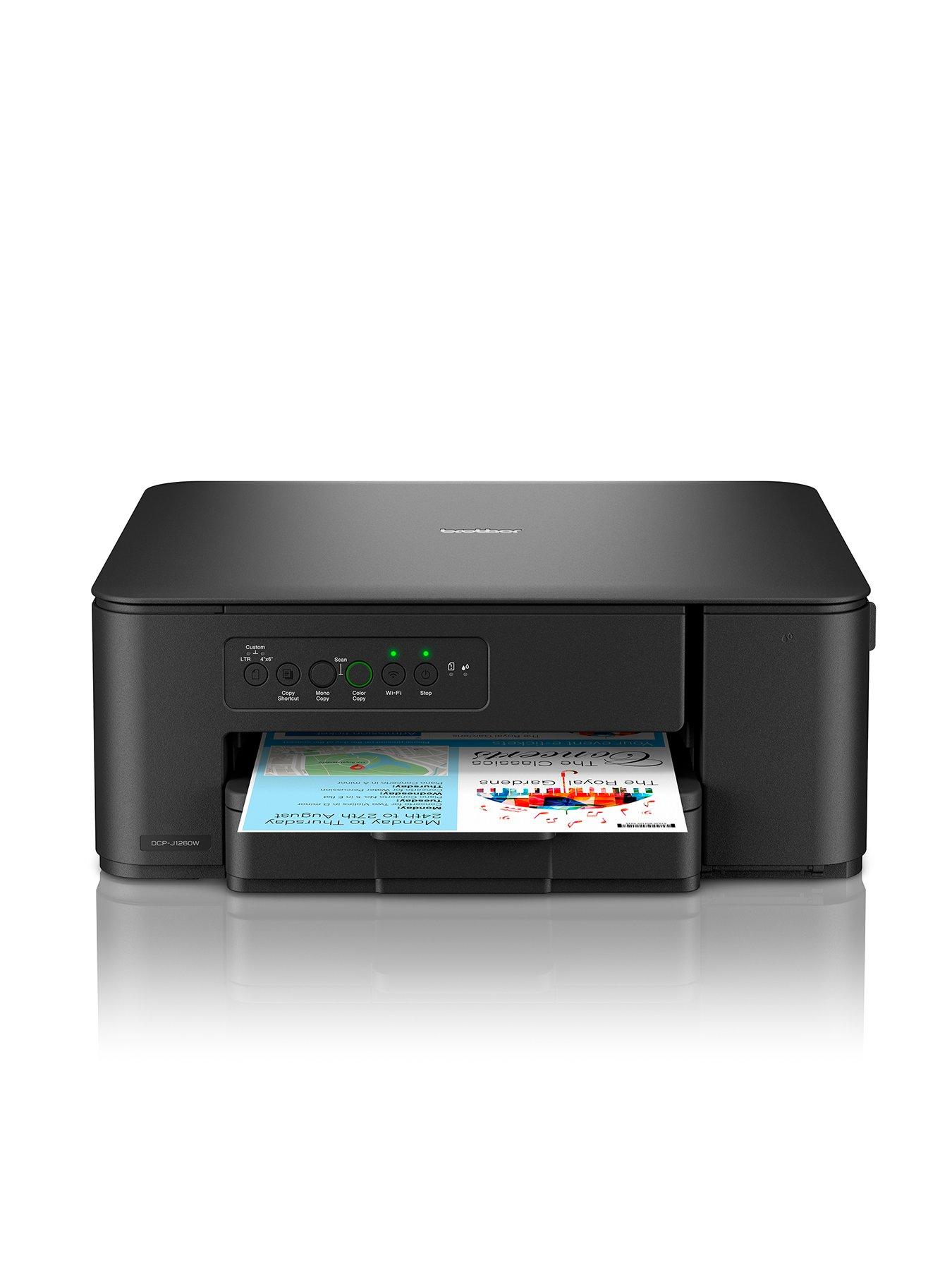 Brother Brother DCP-J1260W Compact 3-in-1 Wireless Inkjet Printer