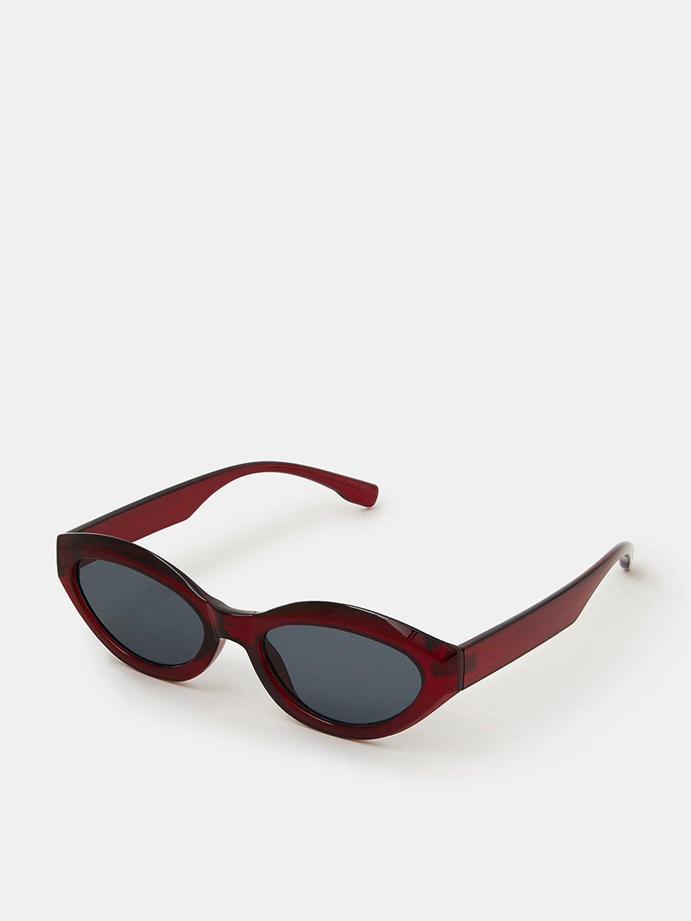  image of accessorize-oval-cat-eye-sunglasses