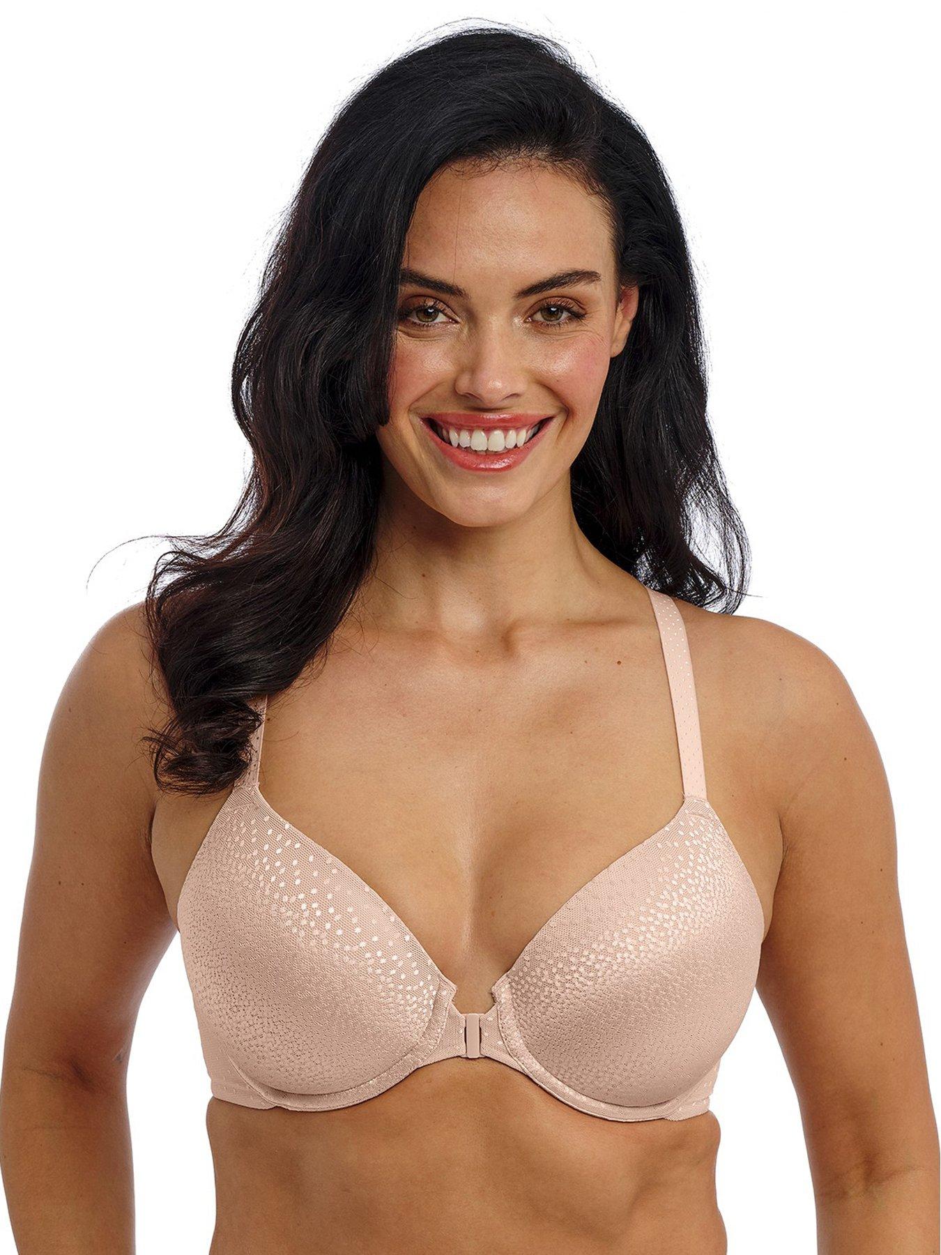 Wacoal Back Appeal Underwire Front Fastener Bra - Rose Dust