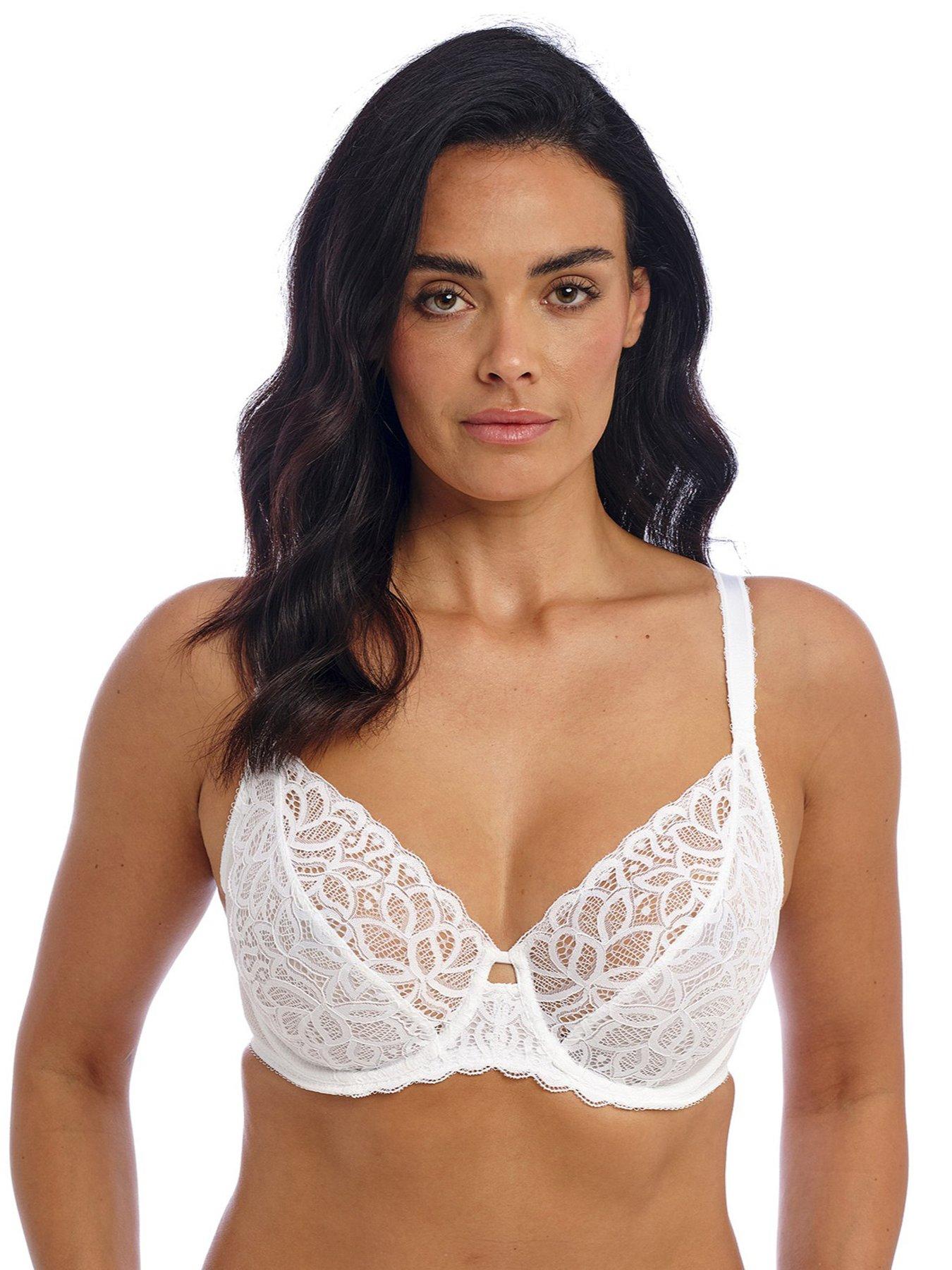  image of wacoal-raffine-underwire-bra-white