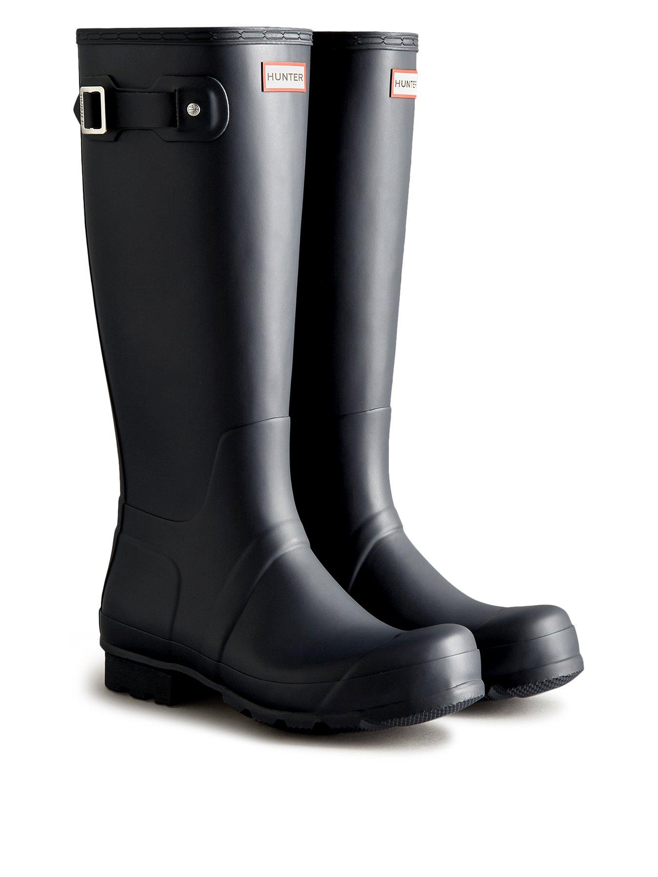 Hunter Mens Original Tall Boots - Navy