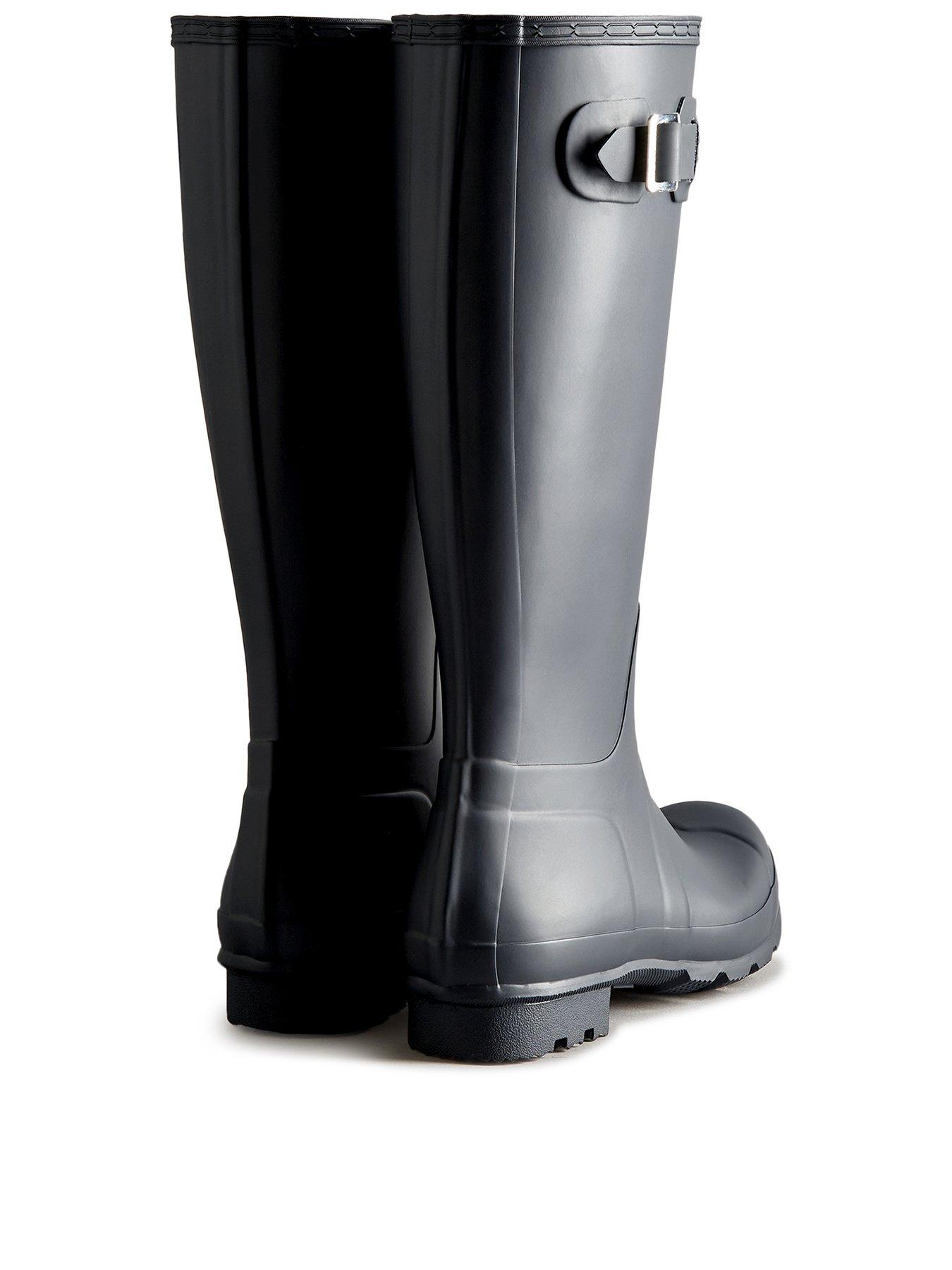 Image 3 of 4 of Hunter Mens Original Tall Boots - Navy