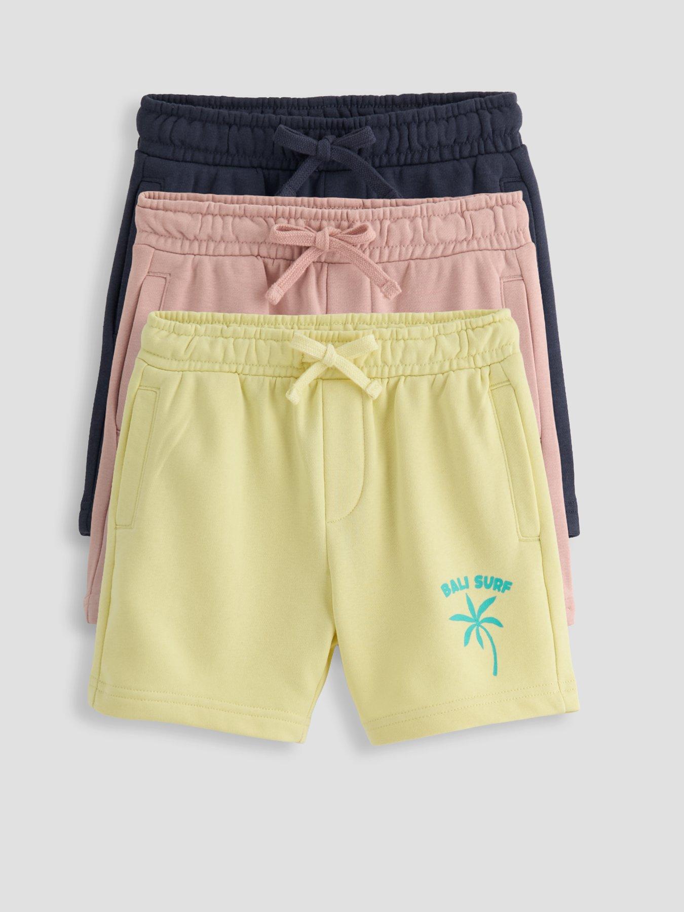 The Very Collection Boys 3 Pack Chasing Waves Sweat Shorts - Multi
